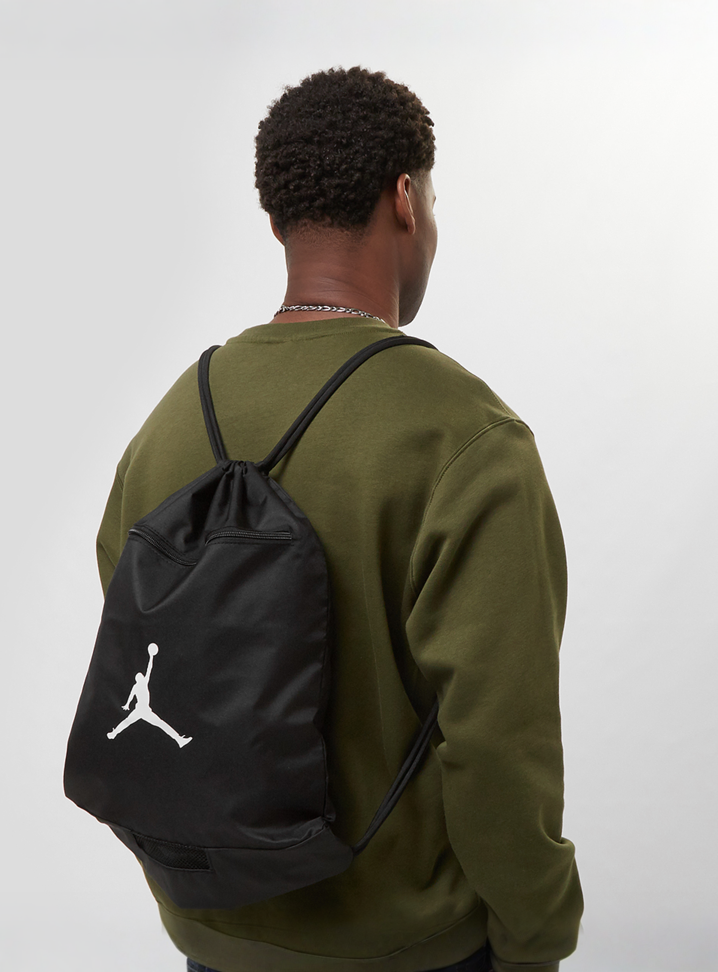Jordan, Sport Gym Sack, black, Image 5 of 5