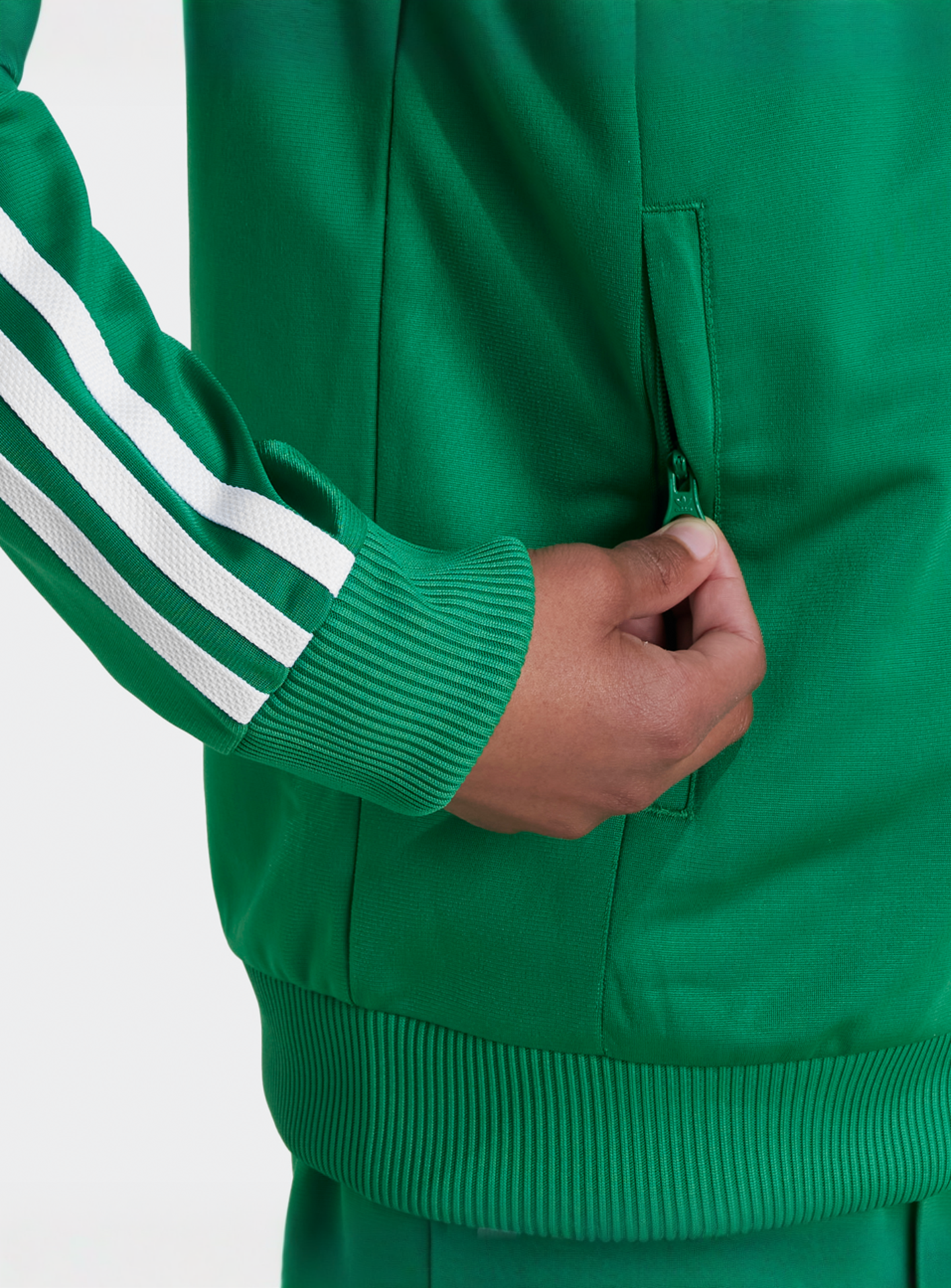 adidas Originals, adicolor Superstar Trackjacket, green, Image 3 of 4