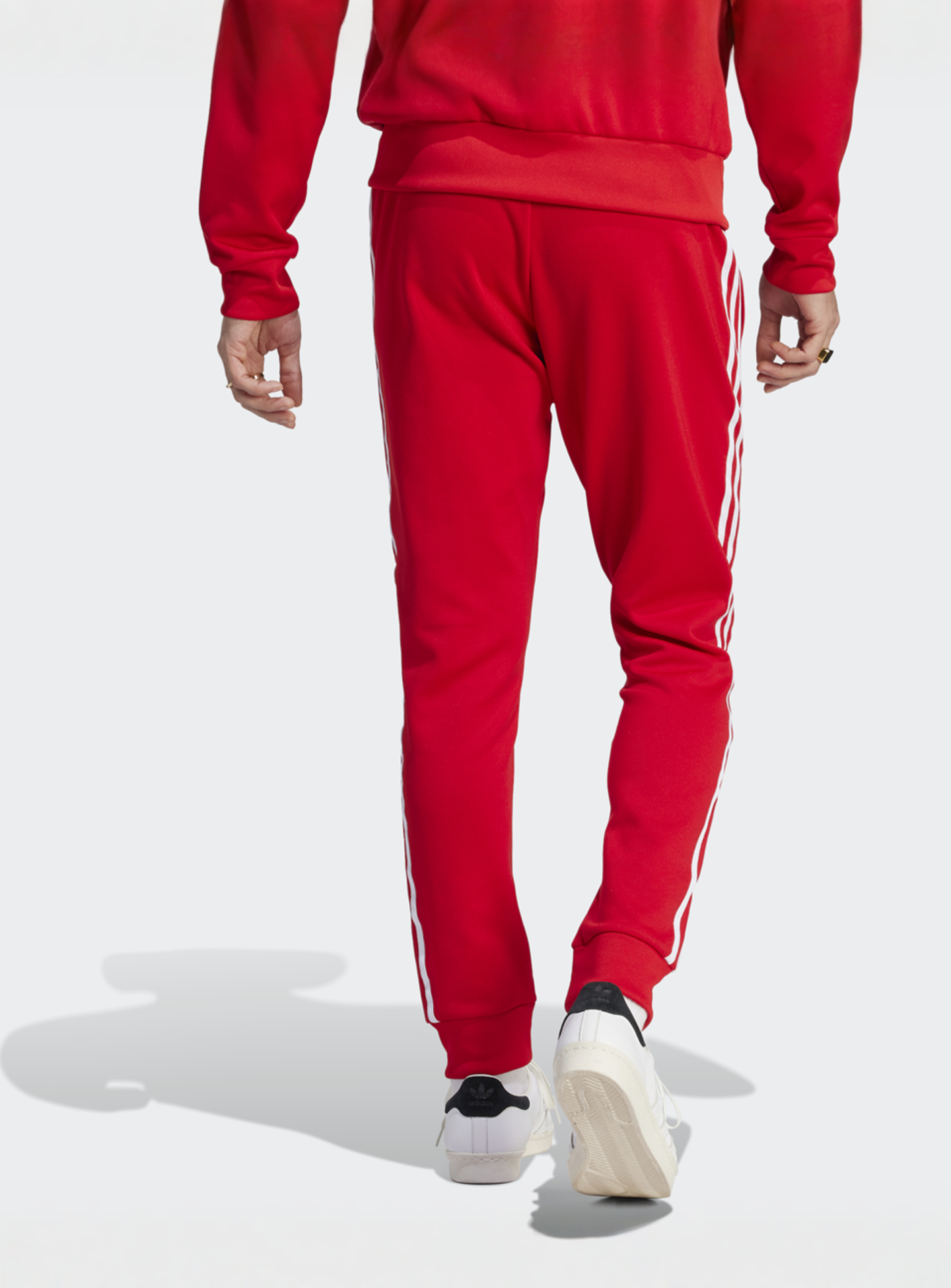 adidas Originals, adicolor Superstar Trackpant, red, Image 2 of 5