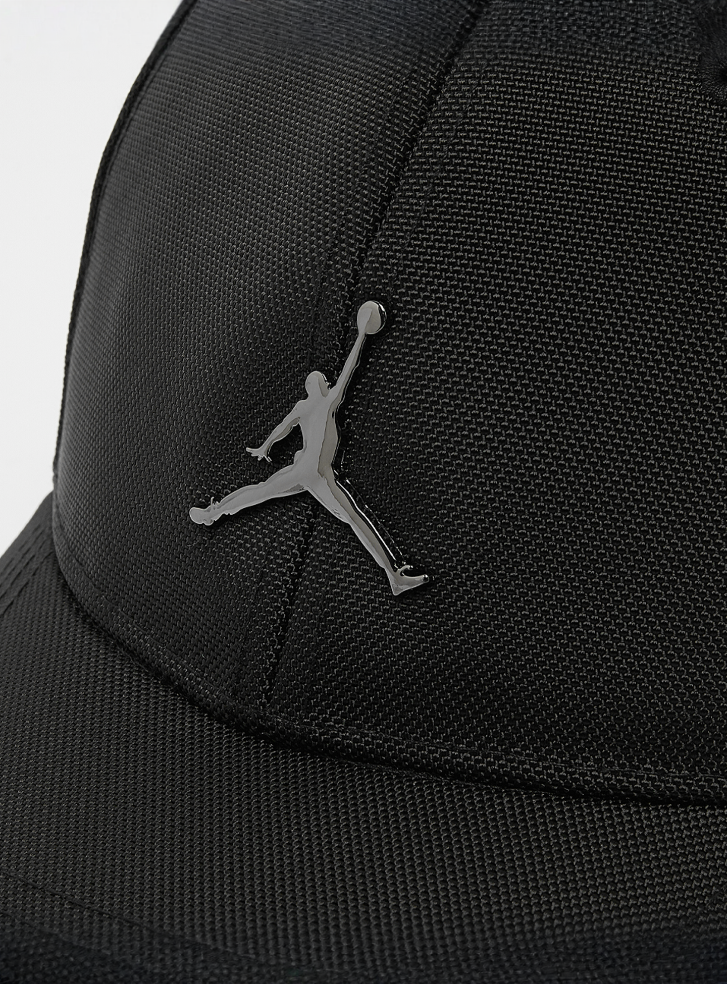 Jordan, Metal Jumpman Curve Brim, black, Image 4 of 4