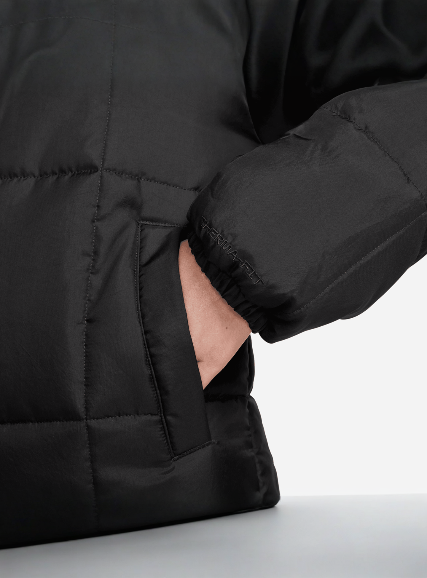 Nike, Sportswear Therma-FIT Classics Parka, black, Image 5 of 7