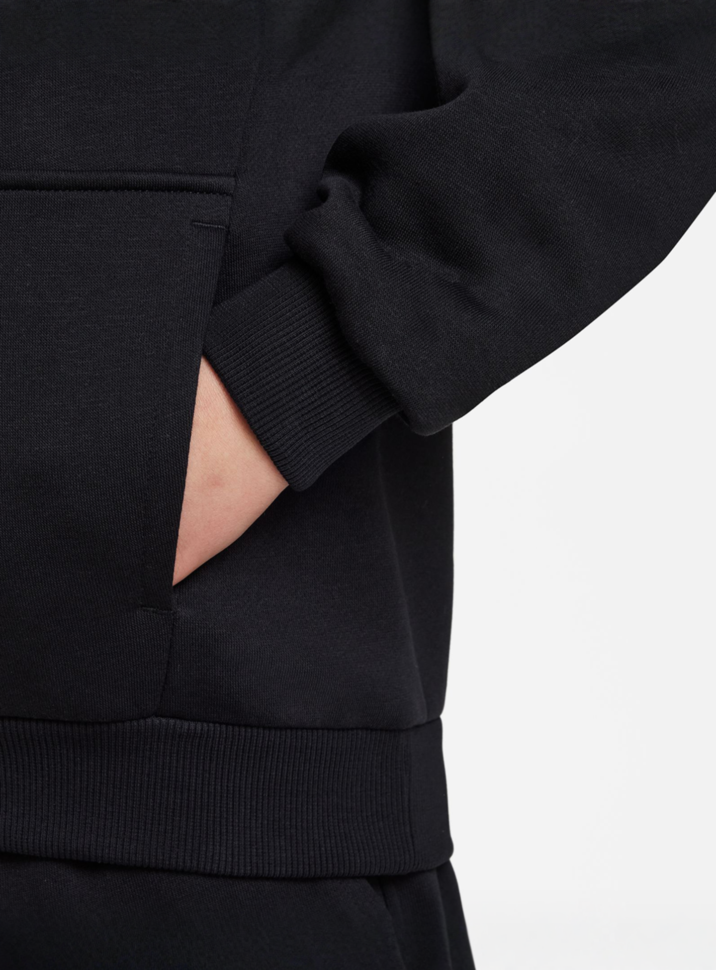Nike, Sportswear Club Fleece Hoodie, black, Image 4 of 5