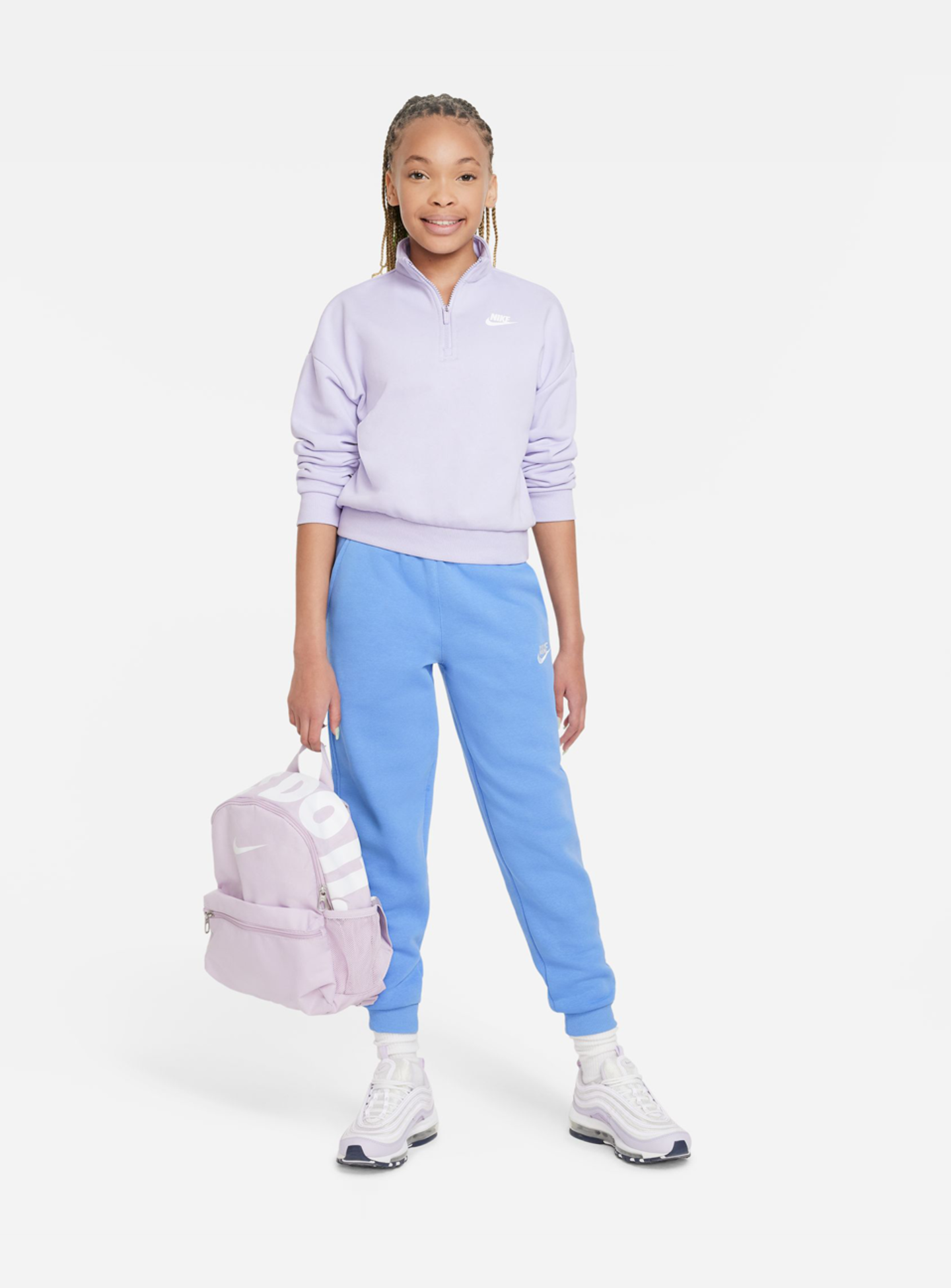 Nike, Sportswear Club Fleece Jogger, blue, Image 6 of 6