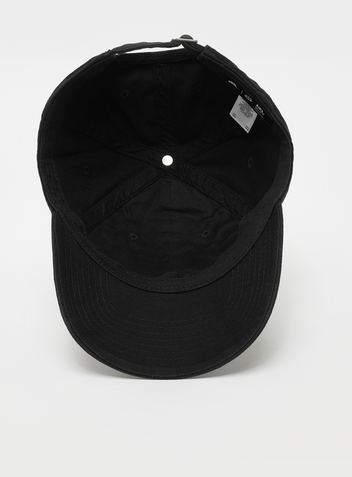 Nike, Club Unstructured Futura Wash Cap, black, Image 3 of 4