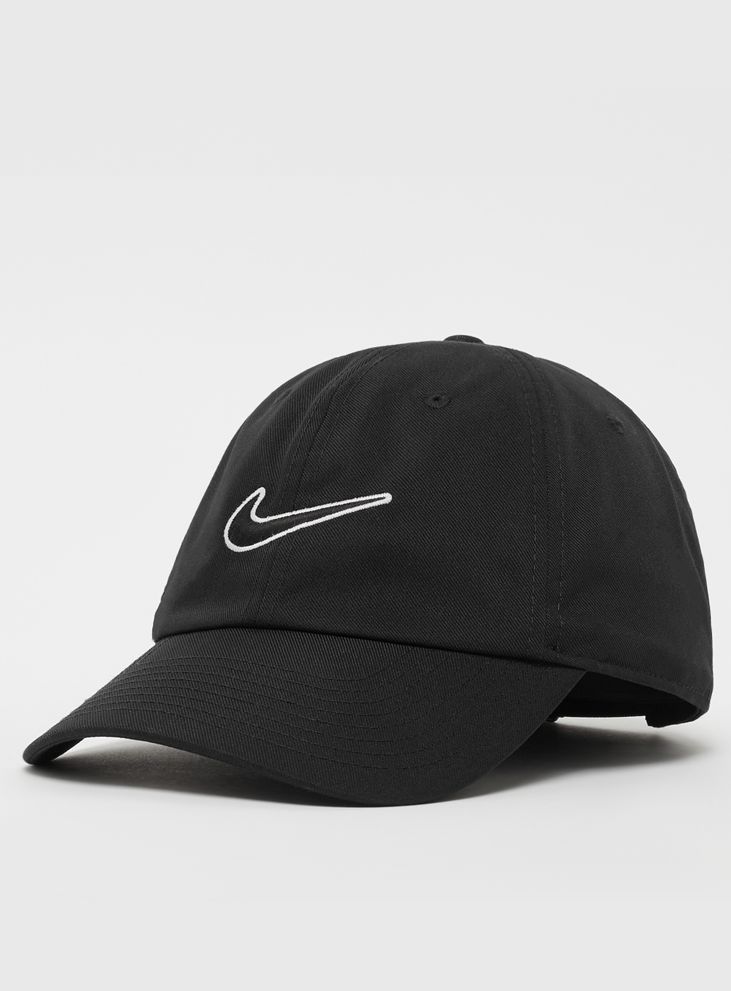 Nike, Club Unstructured Swoosh Cap, black, Image 1 of 4