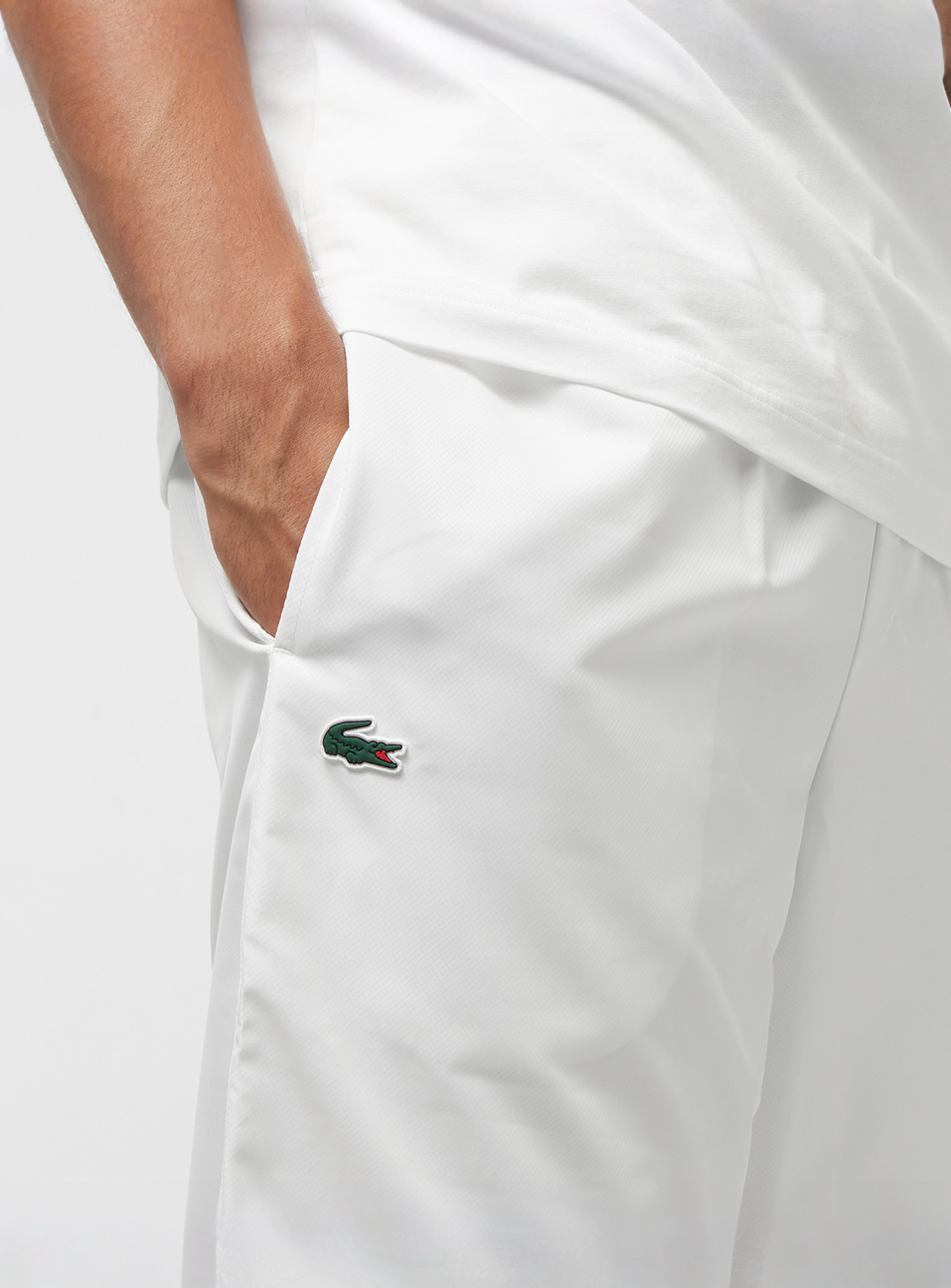 Lacoste, Trackpants, white, Image 3 of 5