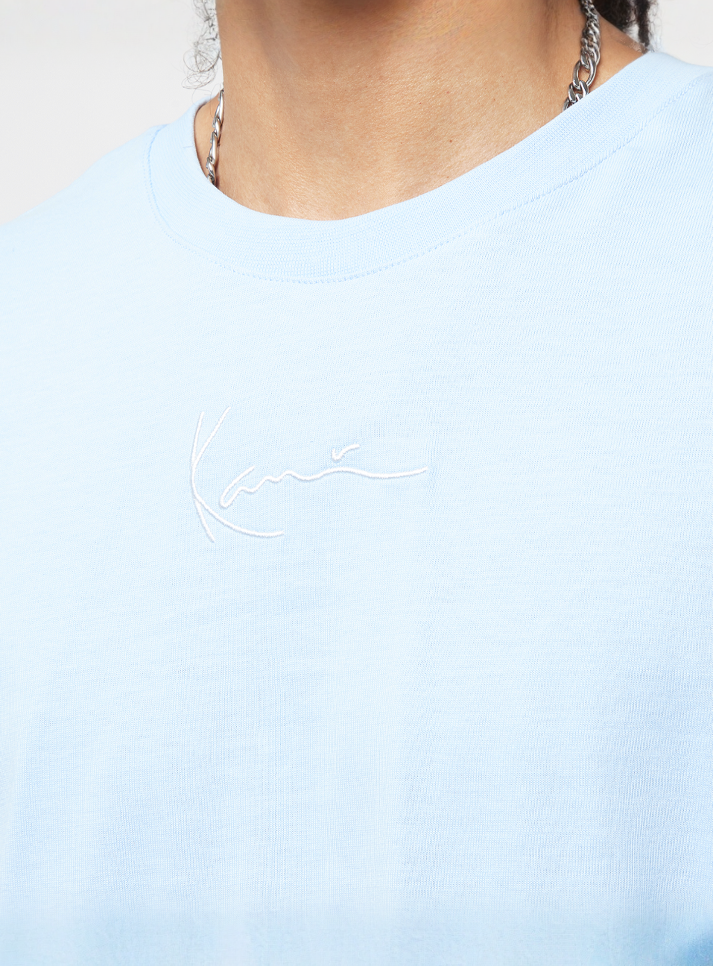 Karl Kani, Small Signature Essential Tee, blue, Image 3 of 6