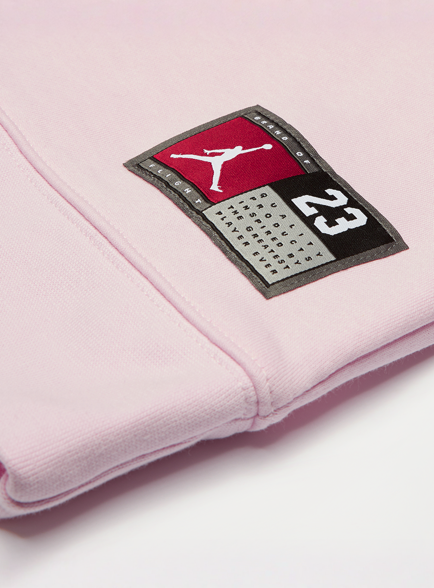 Jordan, High Brand Read Fleece Pullover, light pink, Image 3 of 4