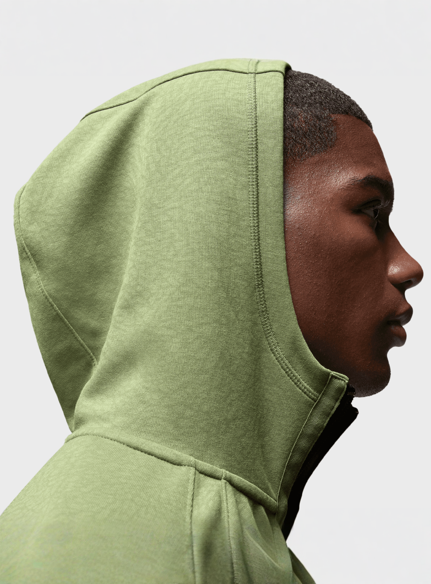 Jordan, Dri-Fit Sport Statement All Over Print Air Full Zip, green, Image 3 of 7