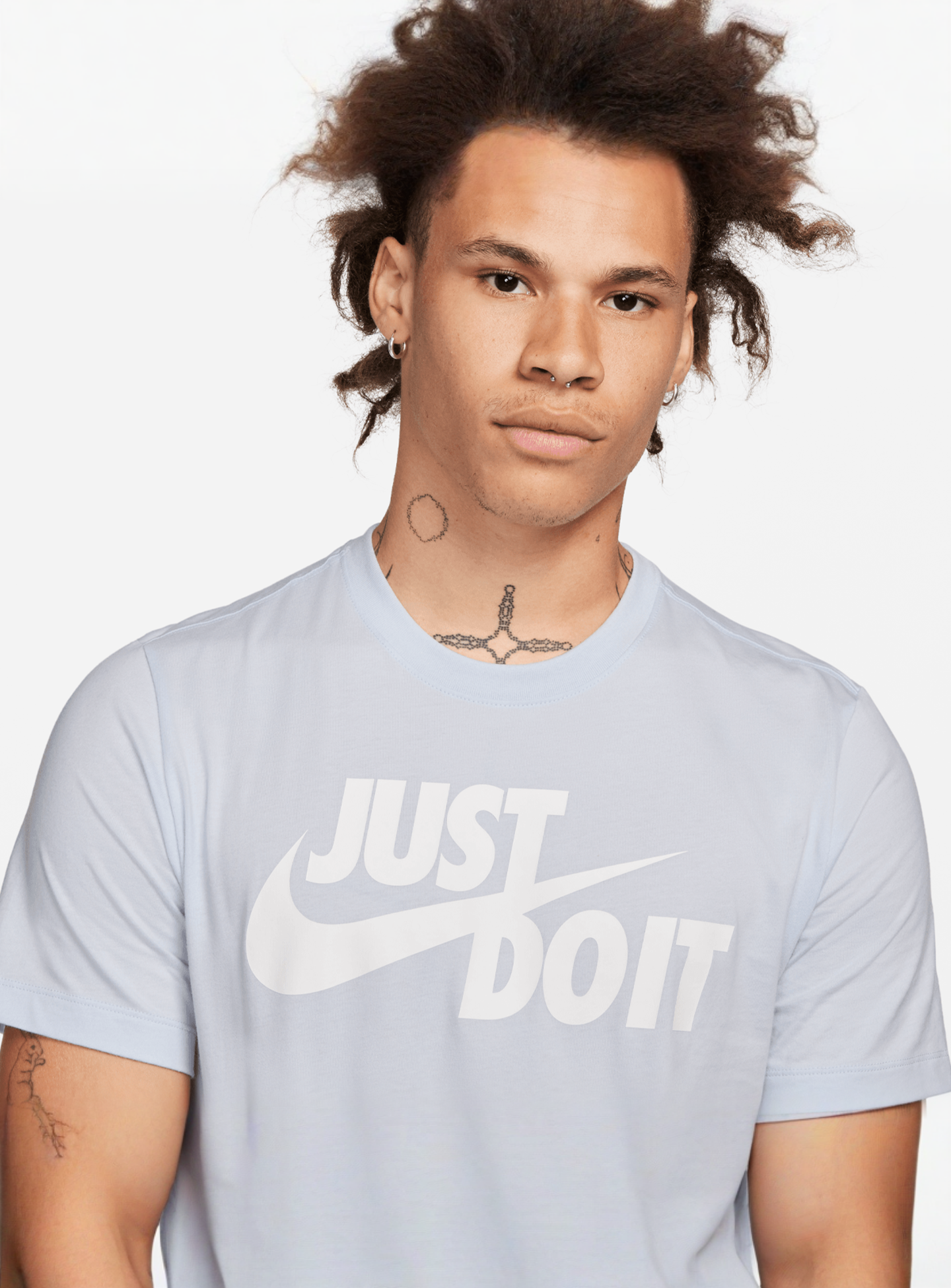 Nike, Sportswear Tee Just Do It, grey, Image 3 of 4