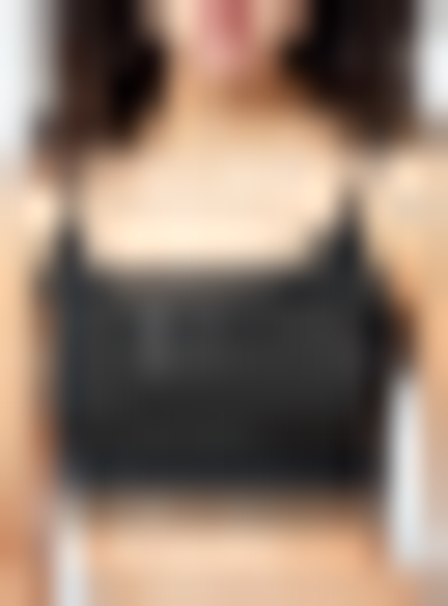 Karl Kani, Small Signature Essential Crop Top, black, Image 3 of 4