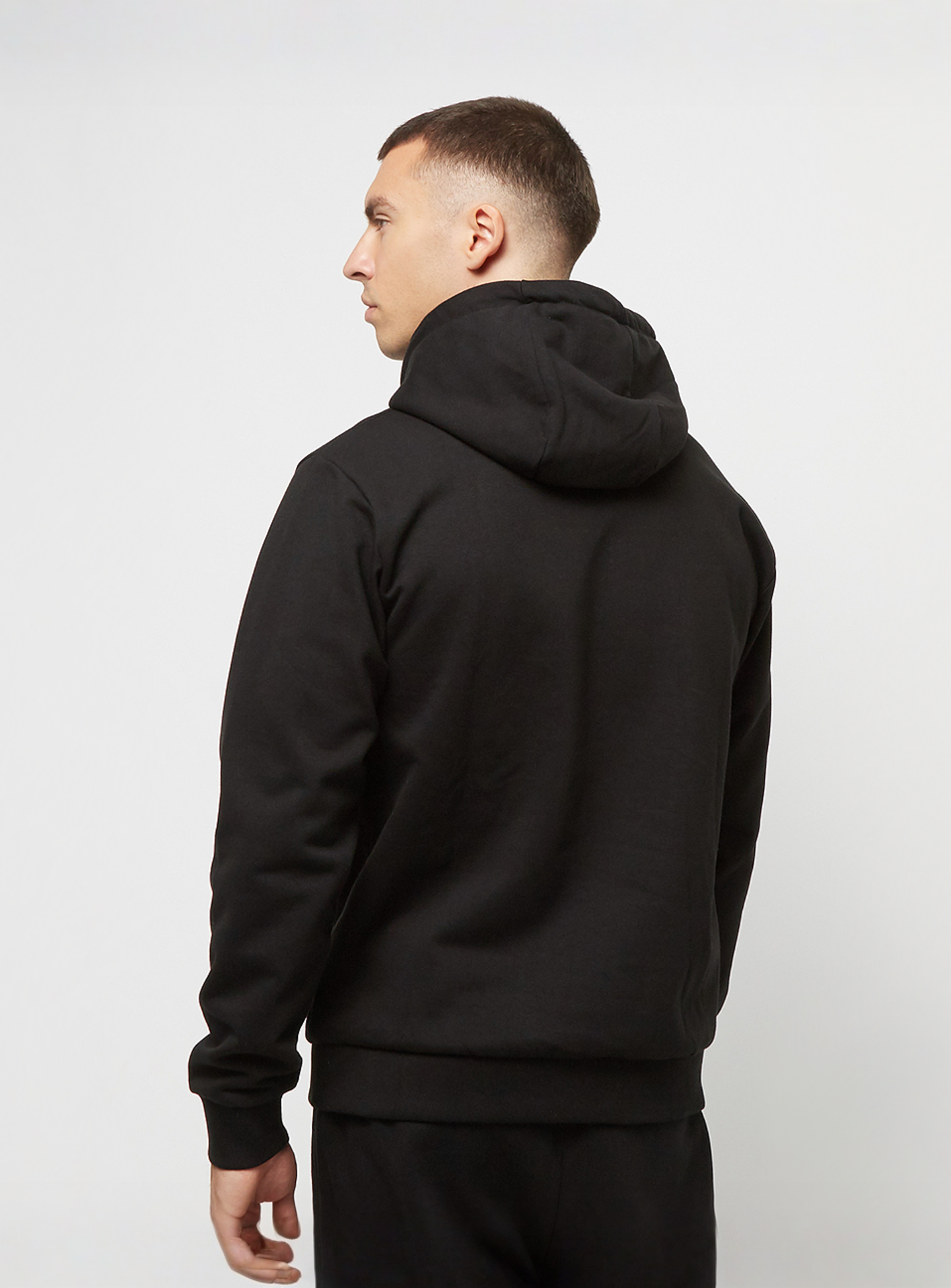 SNIPES, Small Logo Essential Hoodie, black, Image 2 of 5