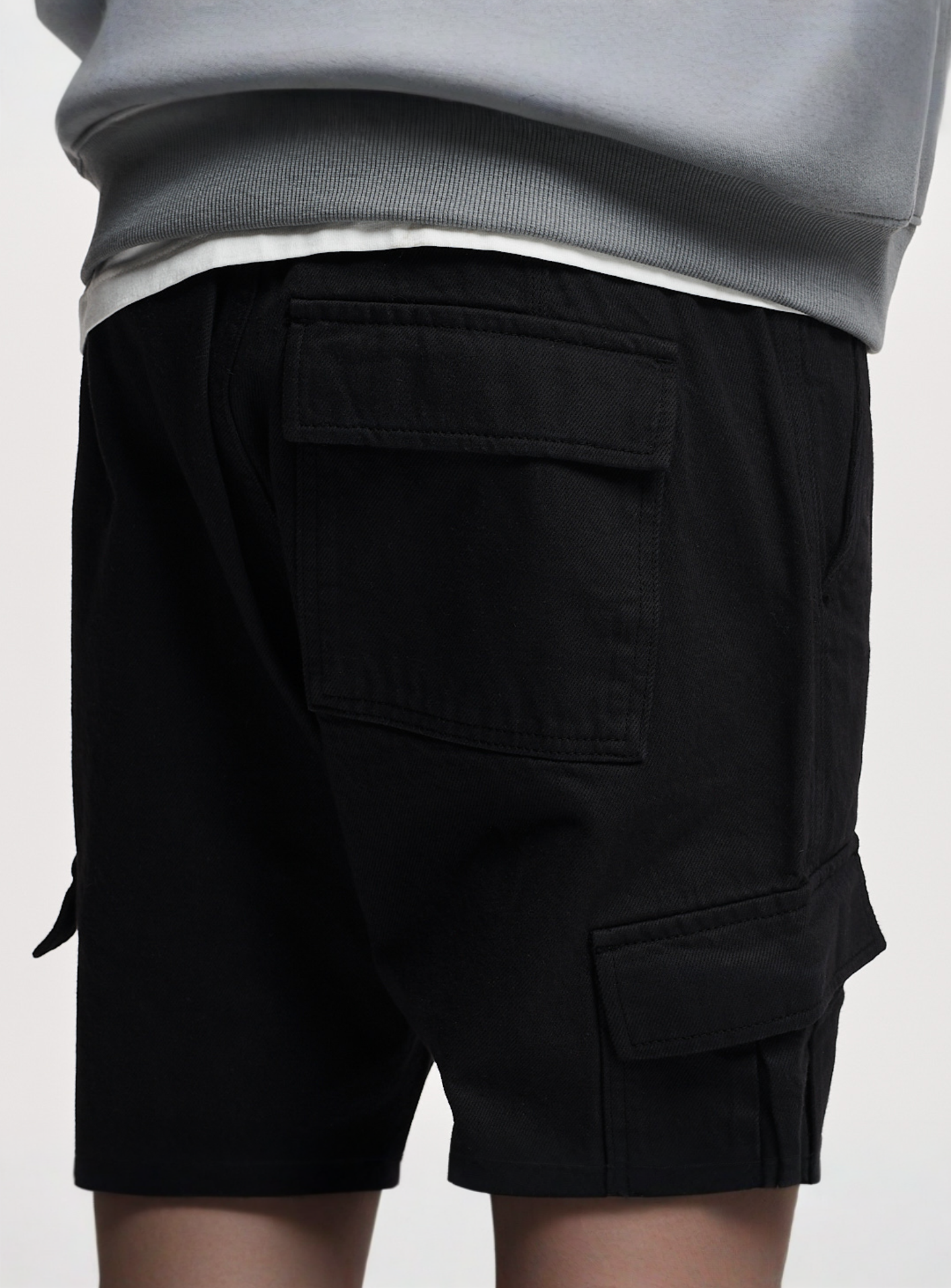 2Y STUDIOS, Lunas 2-Pocket Cargo Pants, black, Image 4 of 6