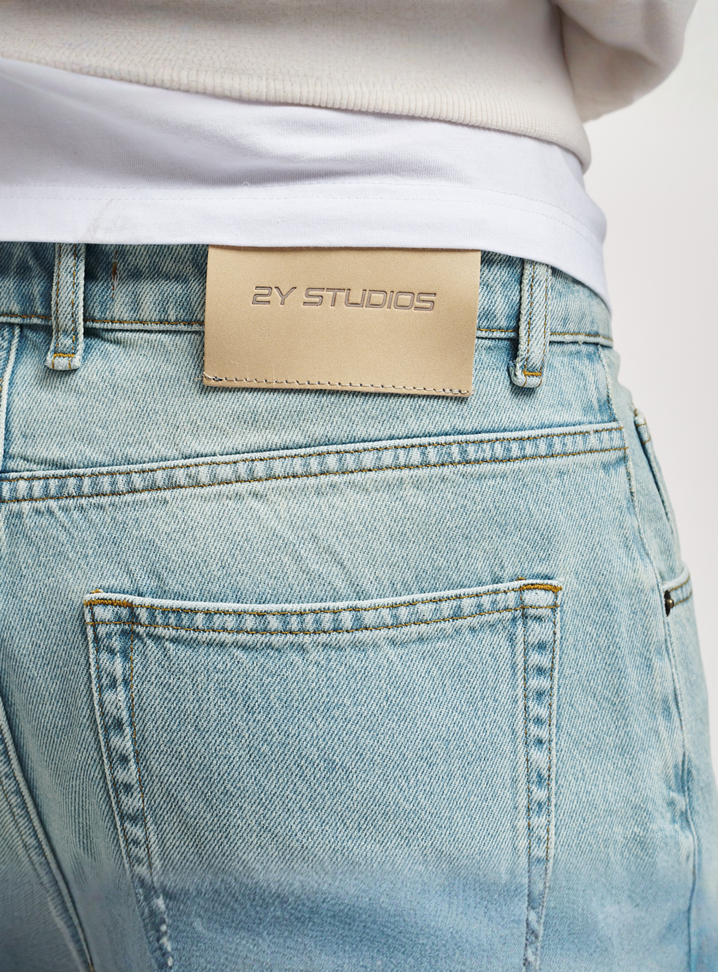 2Y STUDIOS, Adrik Basic Baggy Jeans, blue, Image 3 of 4