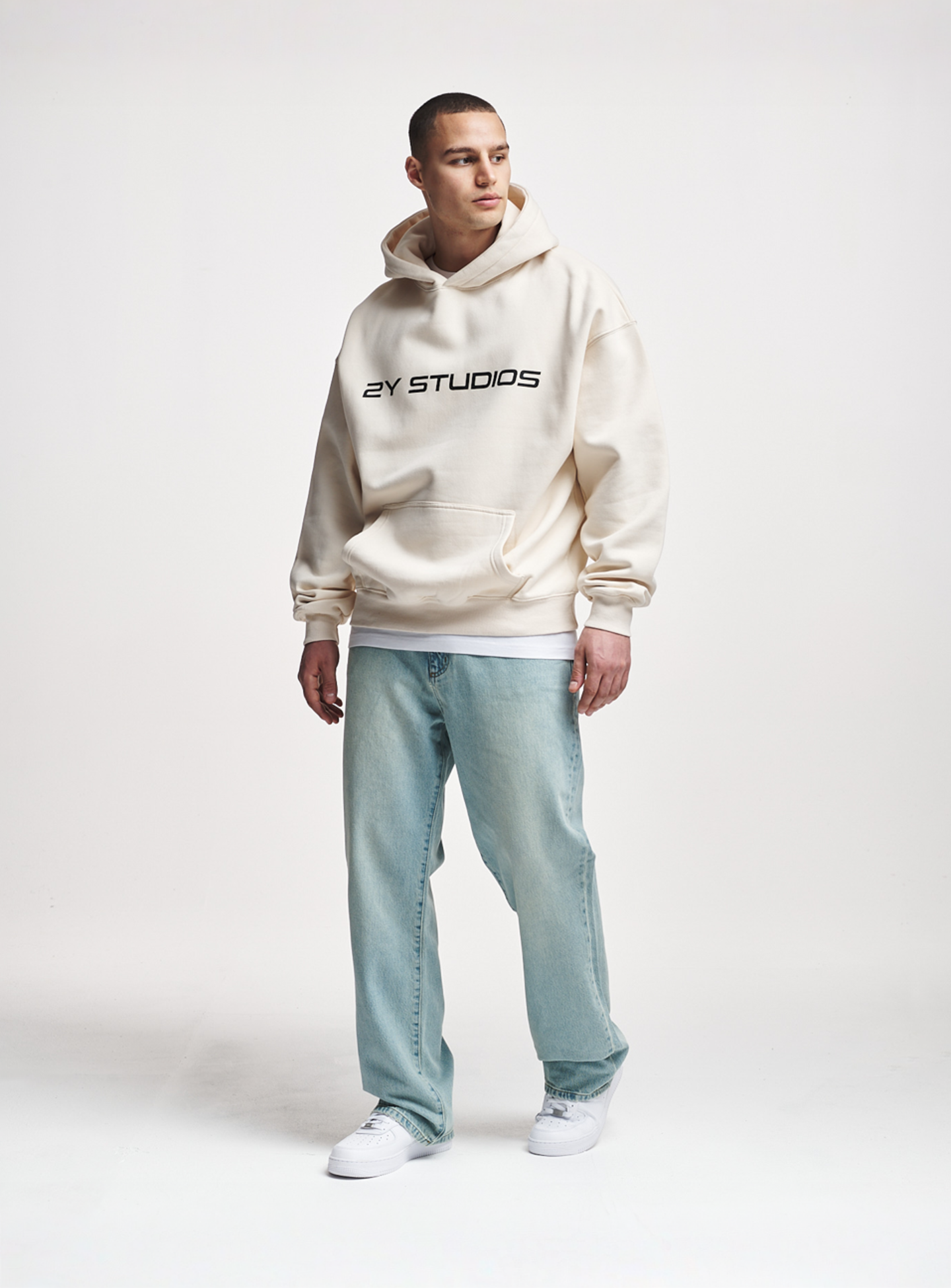 2Y STUDIOS, Adrik Basic Baggy Jeans, blue, Image 4 of 4