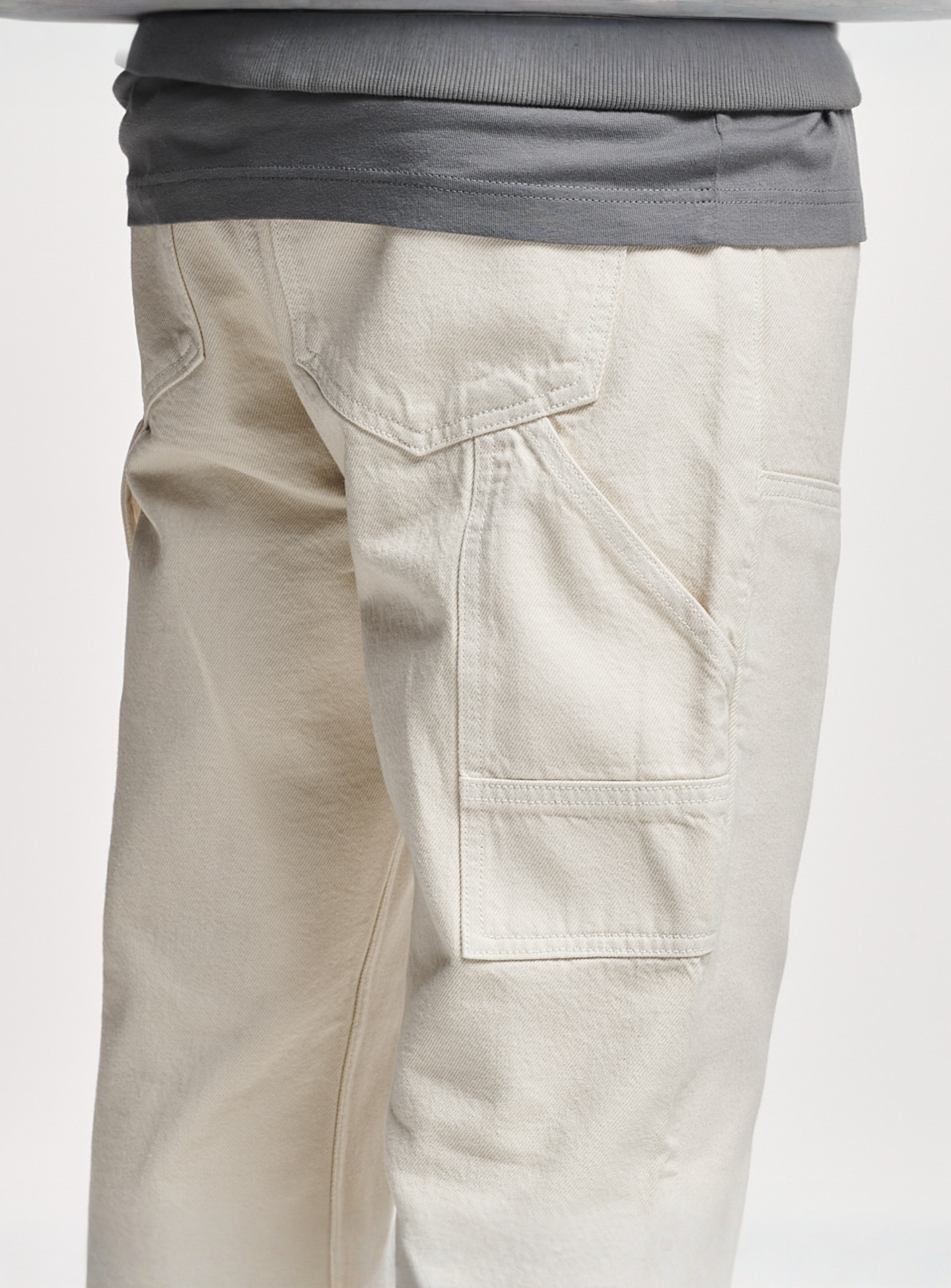 2Y STUDIOS, Haldor Carpenter Straight Jean, beige, Image 3 of 4