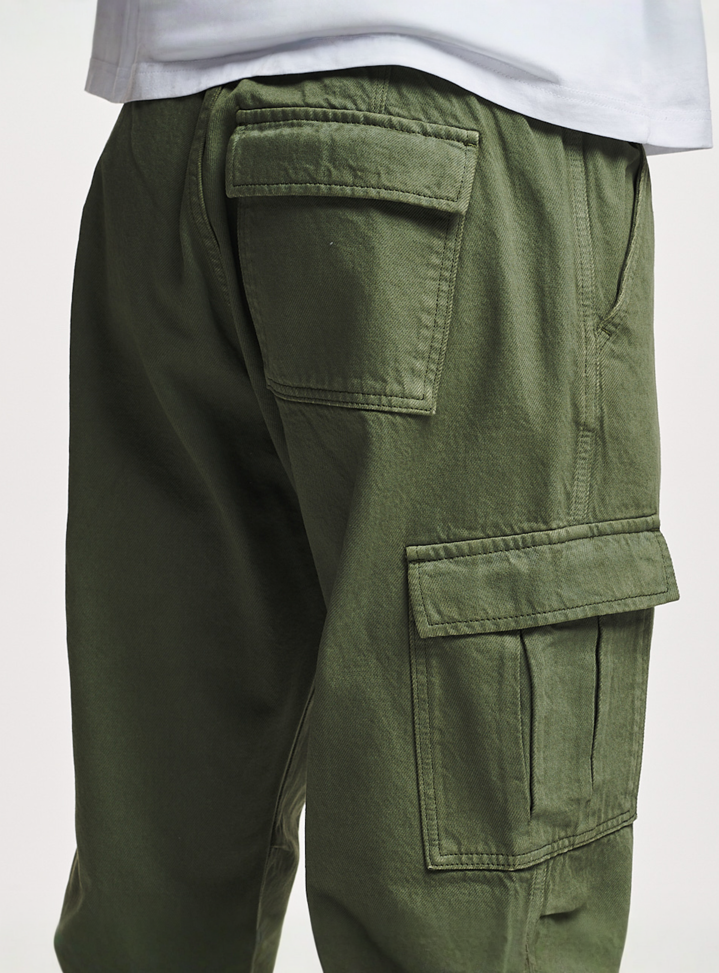 2Y STUDIOS, Lunas 2-Pocket Cargo Pants, green, Image 4 of 5