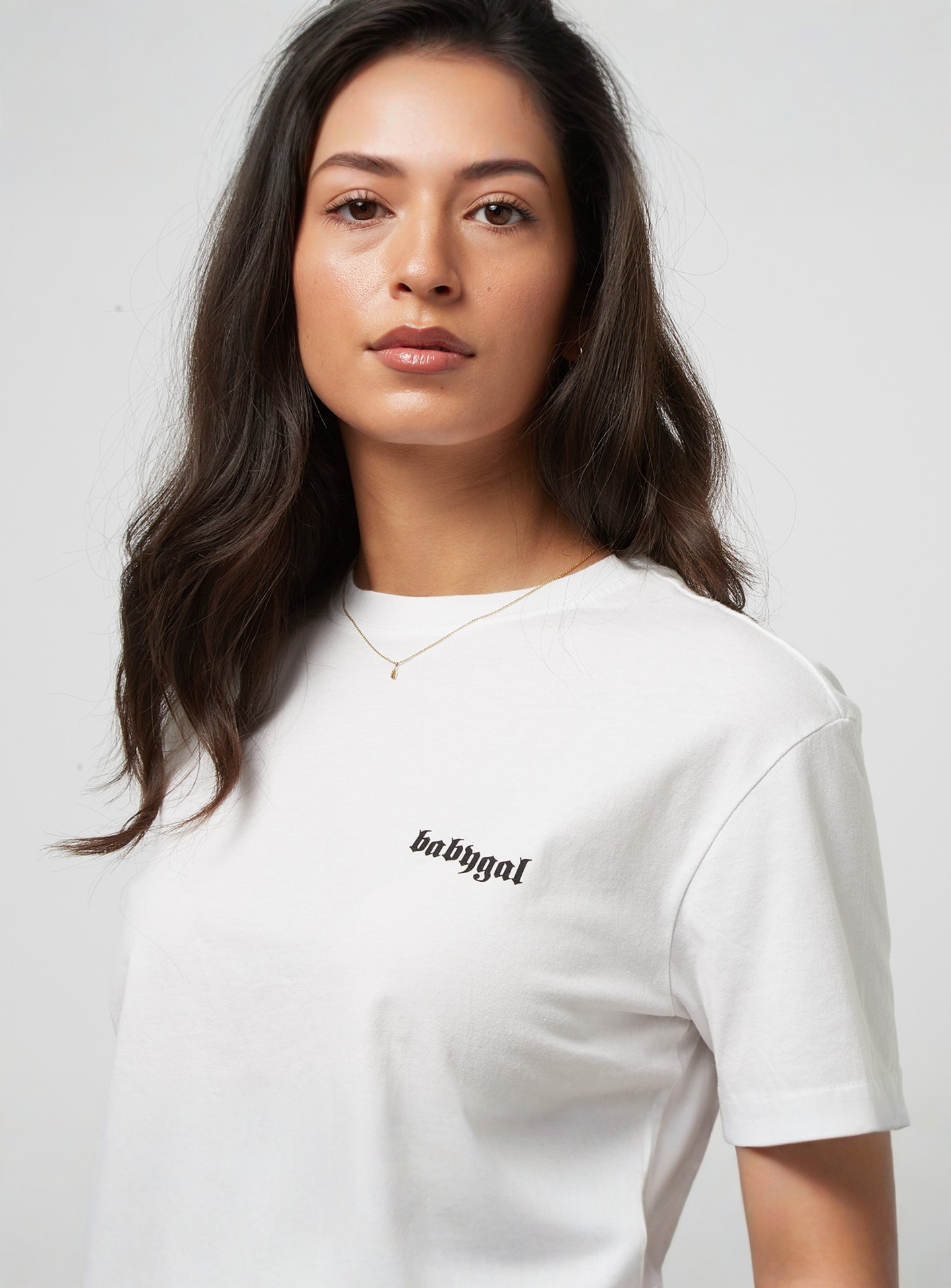 Miss Tee, Babygal Tee, white, Image 3 of 6