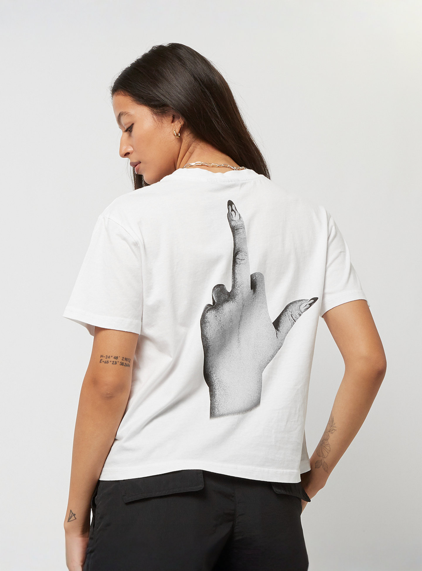 Miss Tee, I Don't Give A Tee, white, Image 1 of 5