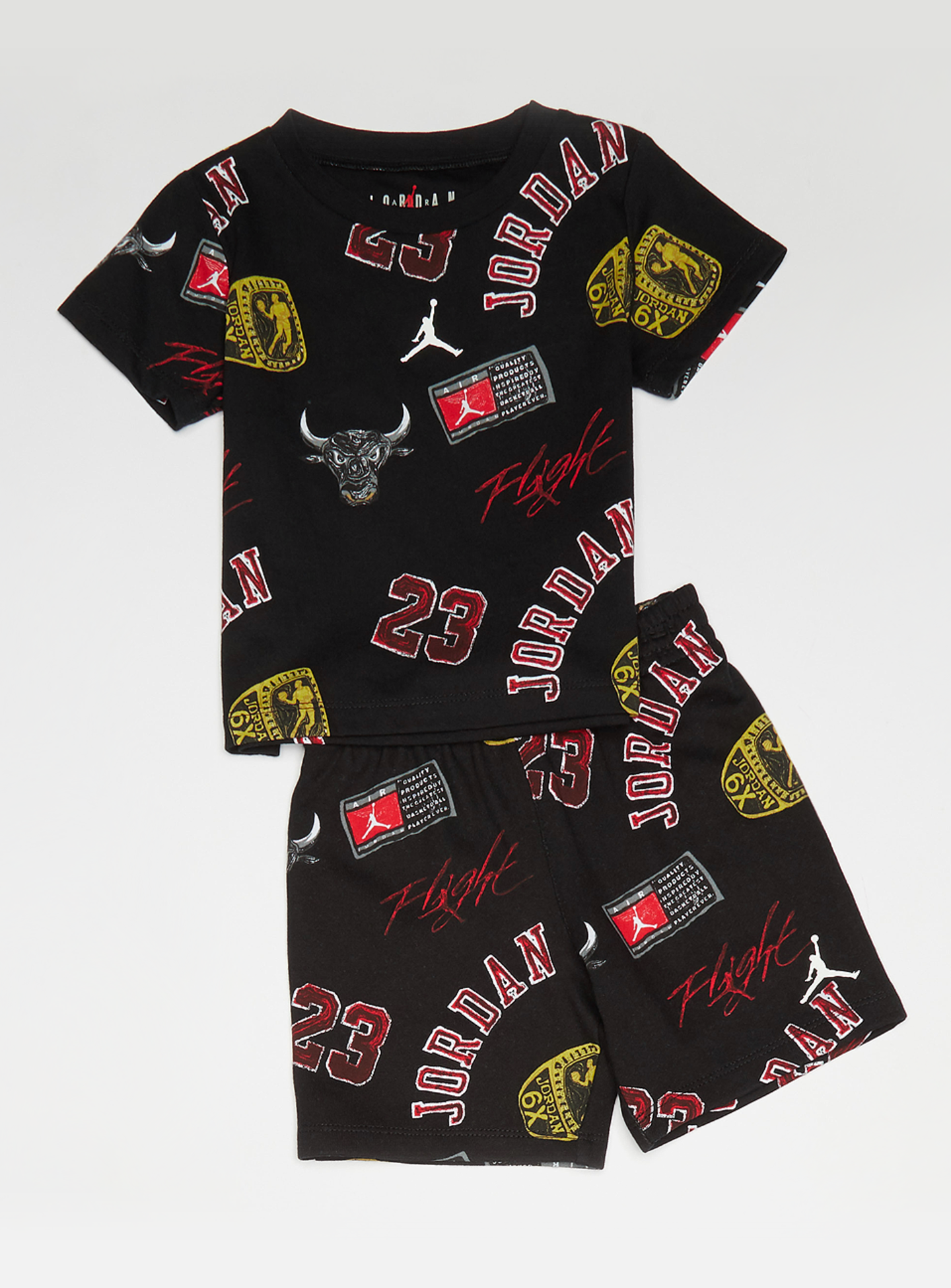 Jordan, 23 Ring All Over Print Set (2 Piece), black, Image 1 of 6