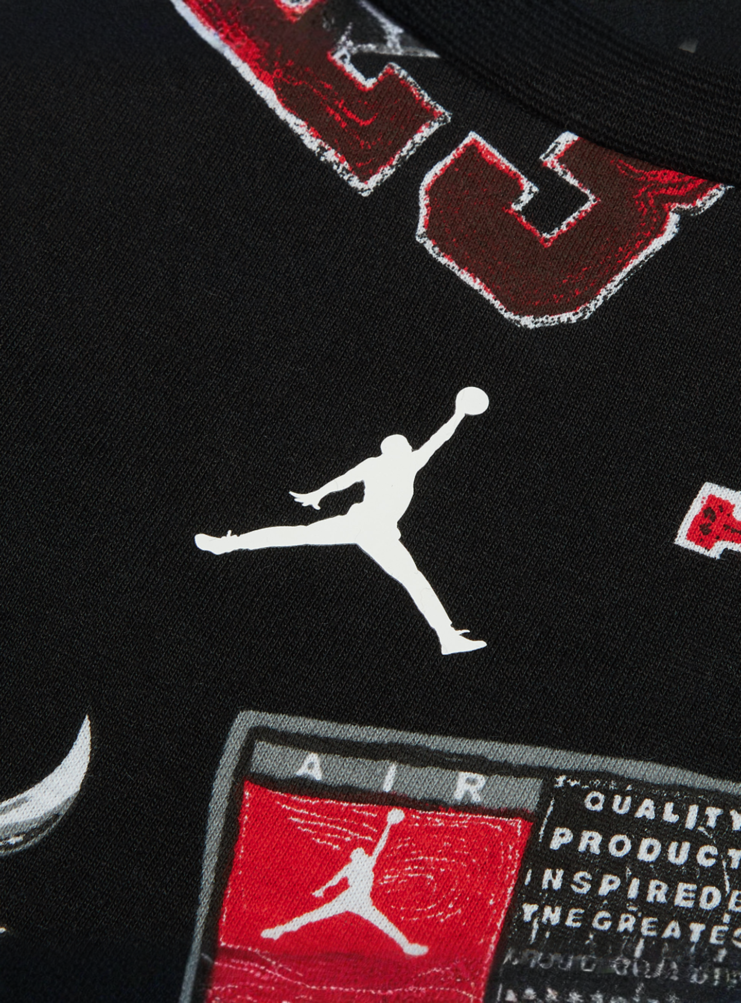 Jordan, 23 Ring All Over Print Set (2 Piece), black, Image 6 of 6