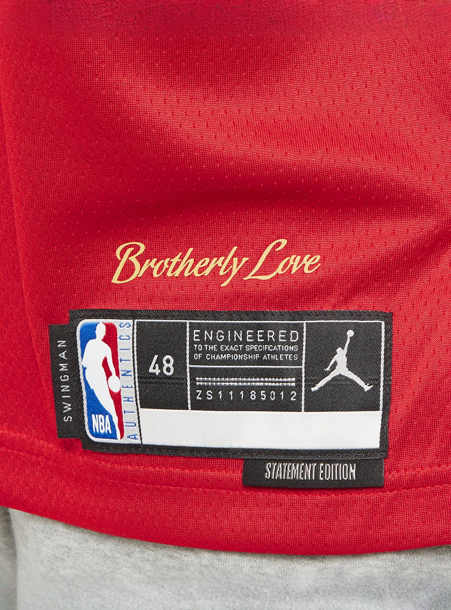 Nike, NBA Dri-FIT Swingman Jersey Philadelphia 76ers - Joel Embiid, red, Image 4 of 8