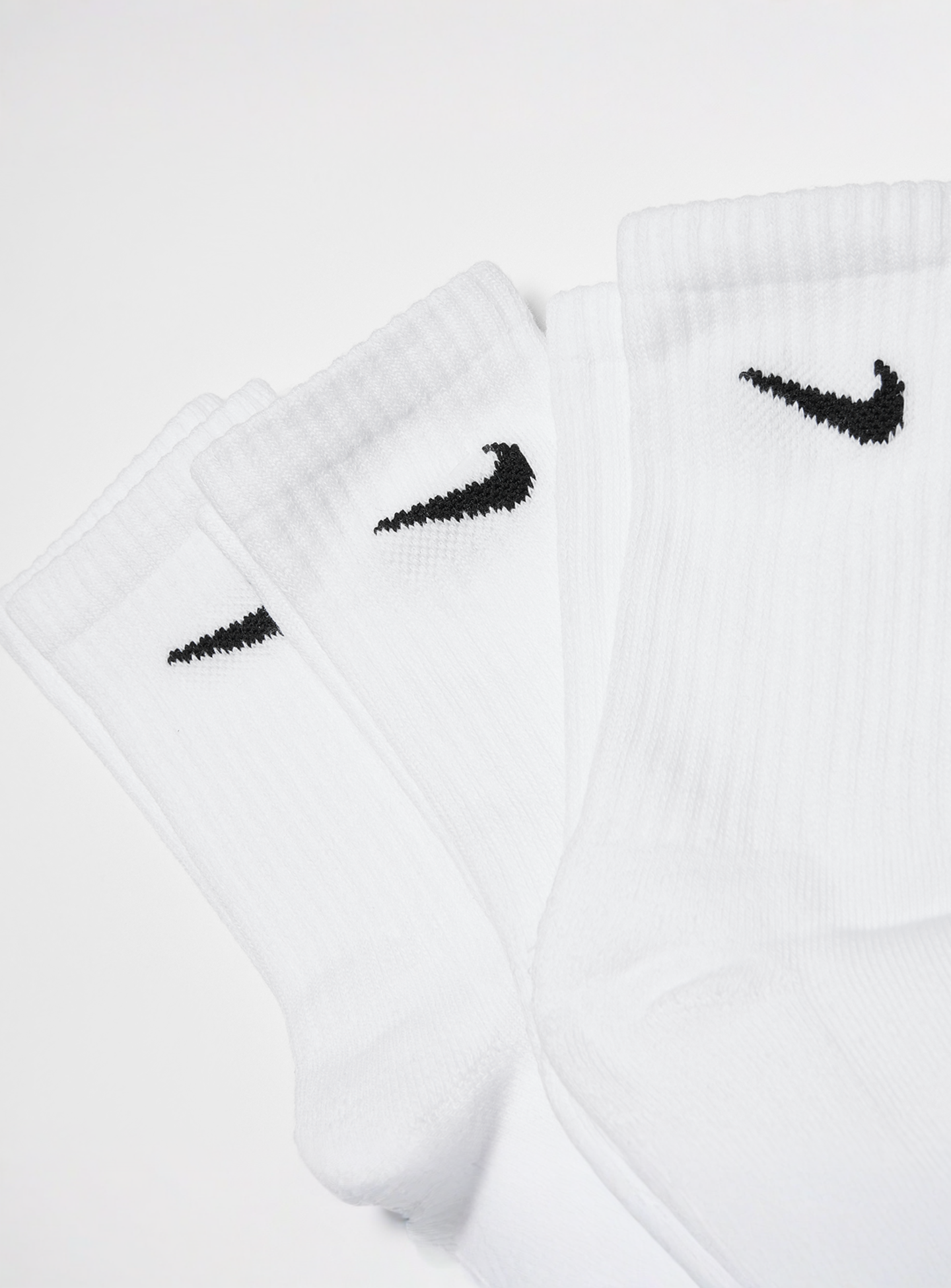 Nike, 3 PACK - Dri-Fit Performance Basic Crew Socks, white, Image 2 of 2
