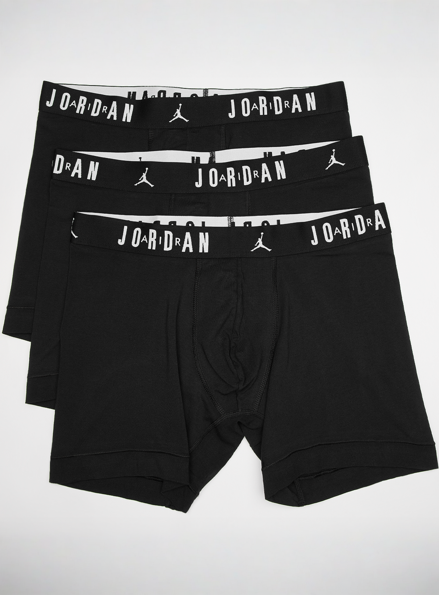 Jordan, 3 PACK - Flight Cotton Core Boxer Brief, black, Image 1 of 2