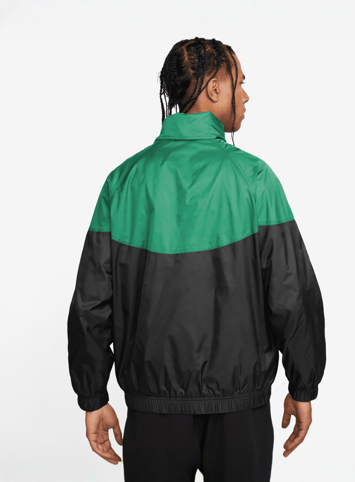 Nike, Sportswear Windrunner Anorak Jacket, black, Image 2 of 5