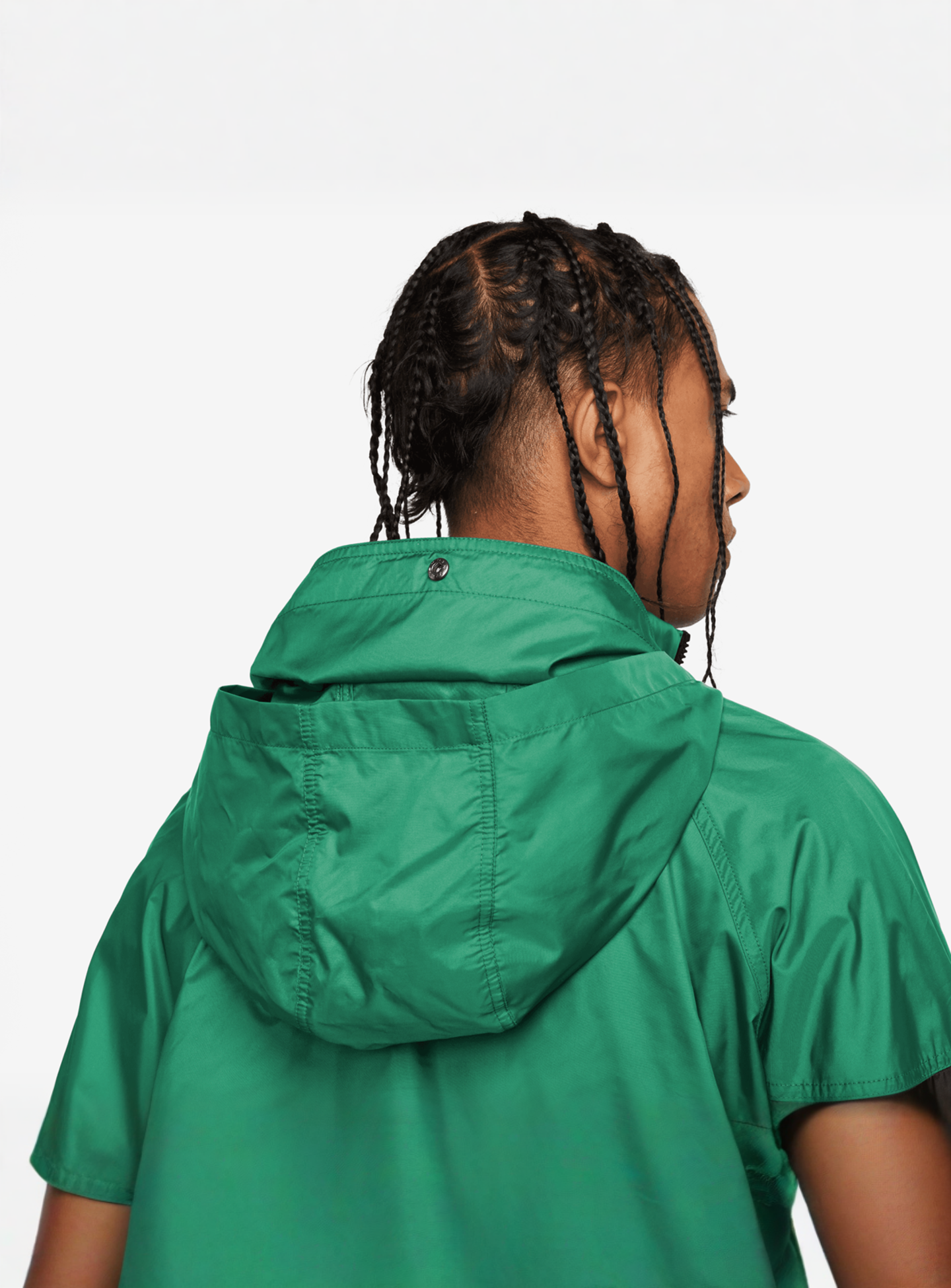 Nike, Sportswear Windrunner Anorak Jacket, black, Image 3 of 5