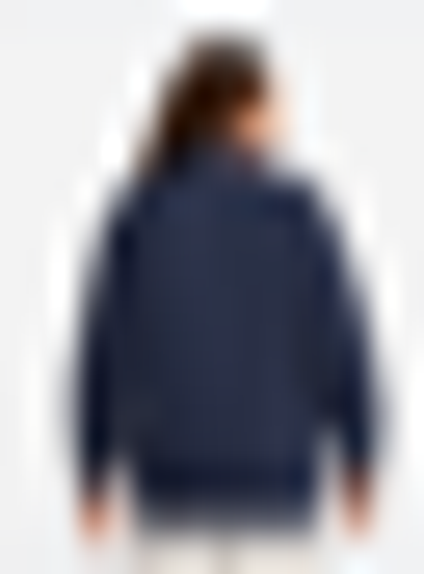 Nike, Club Fleece Fairway Cardigan, blue, Image 2 of 3