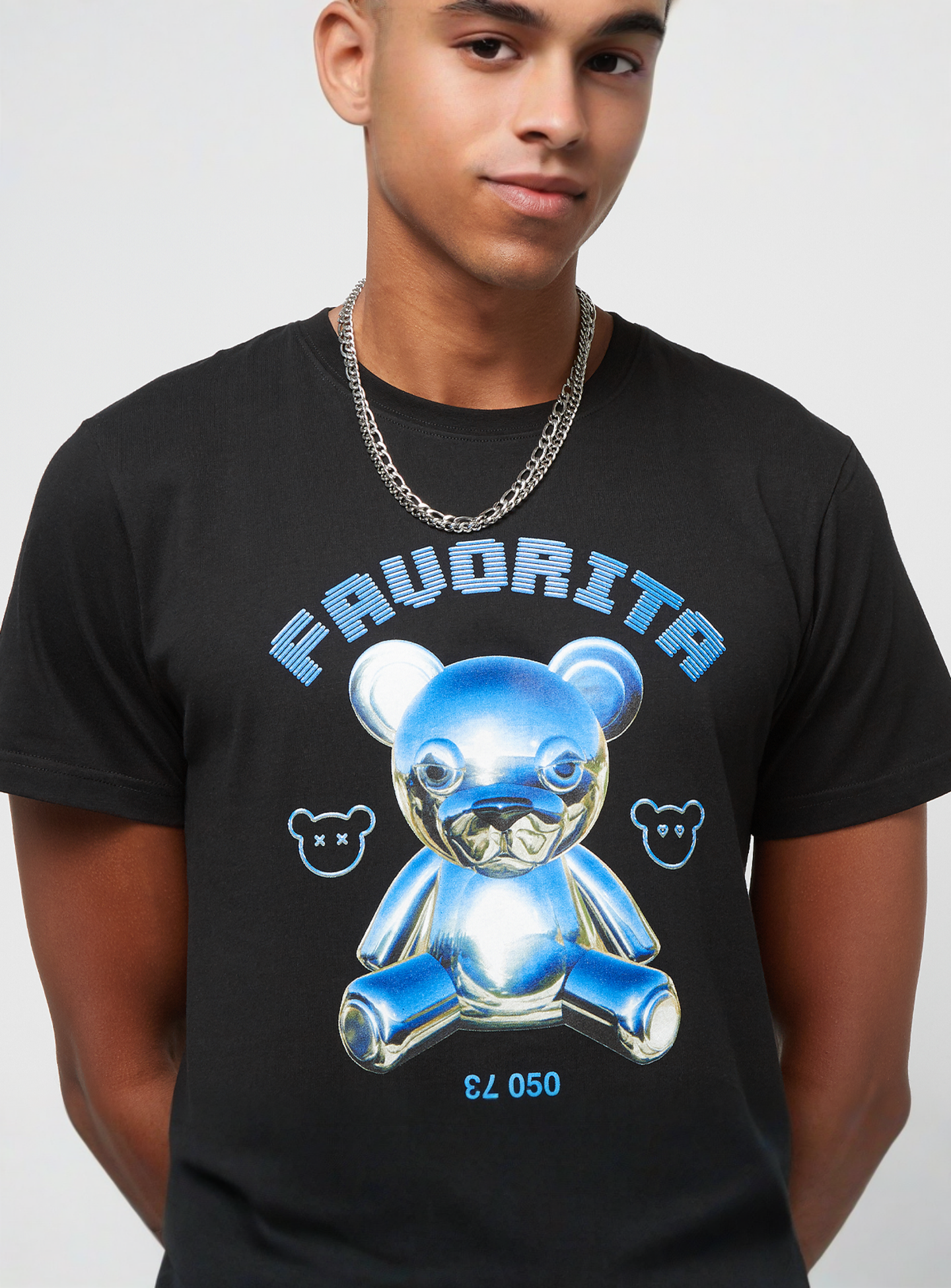 Mister Tee, El Oso Tee, black, Image 3 of 4