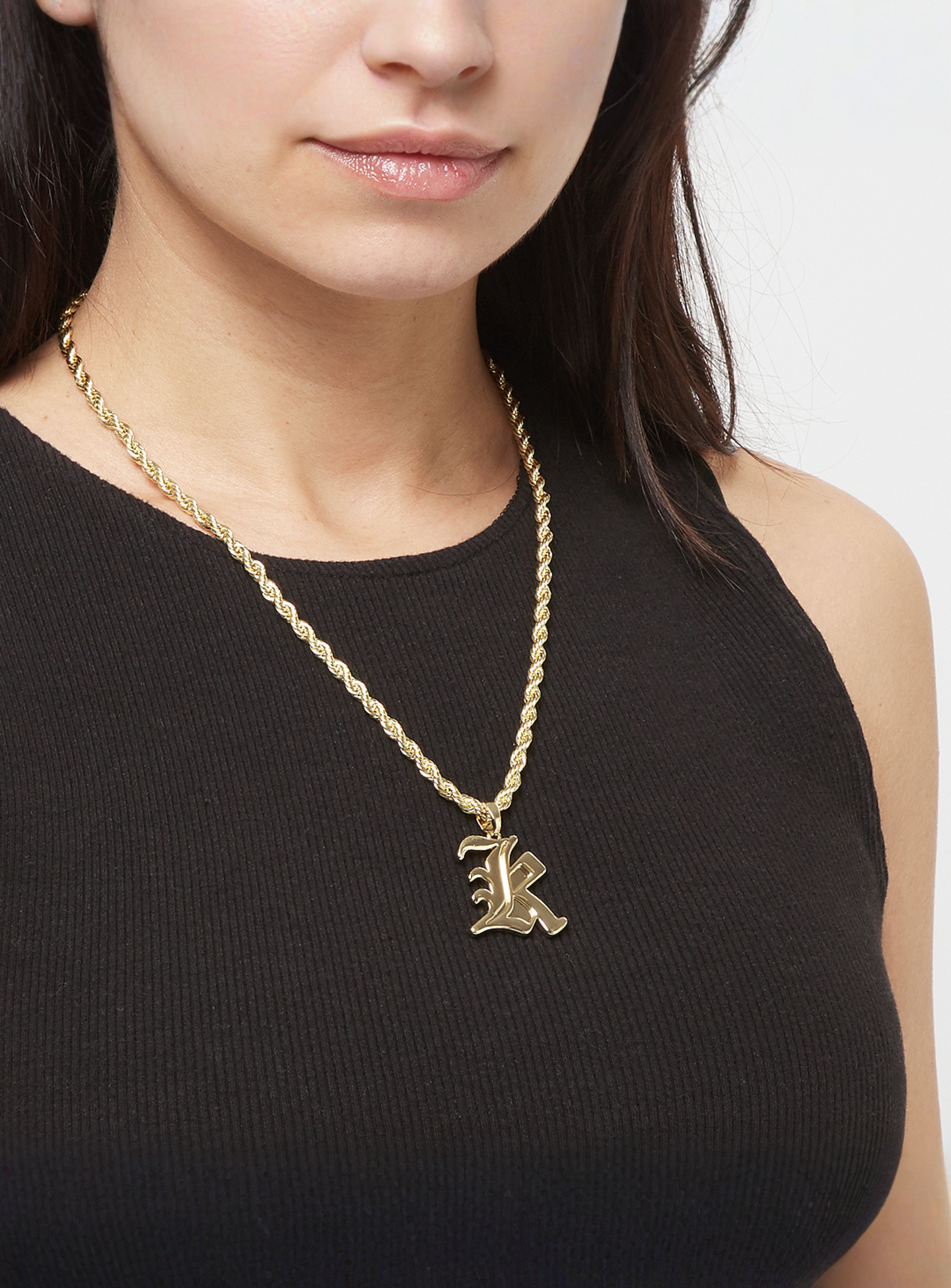 Karl Kani, Old Englisch Charm Helix Chain, gold, Image 4 of 4