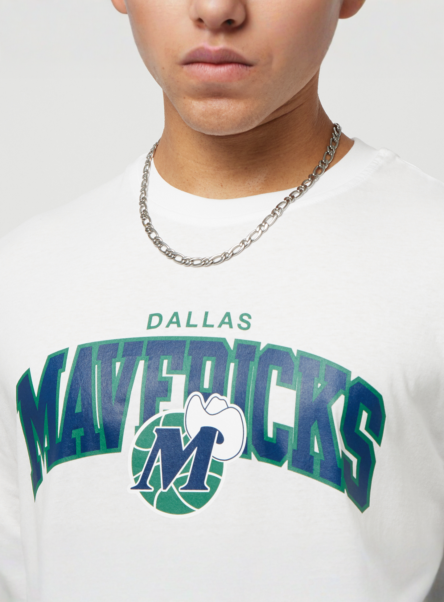 Mitchell & Ness, NBA Dallas Mavericks Table Top, white, Image 3 of 5