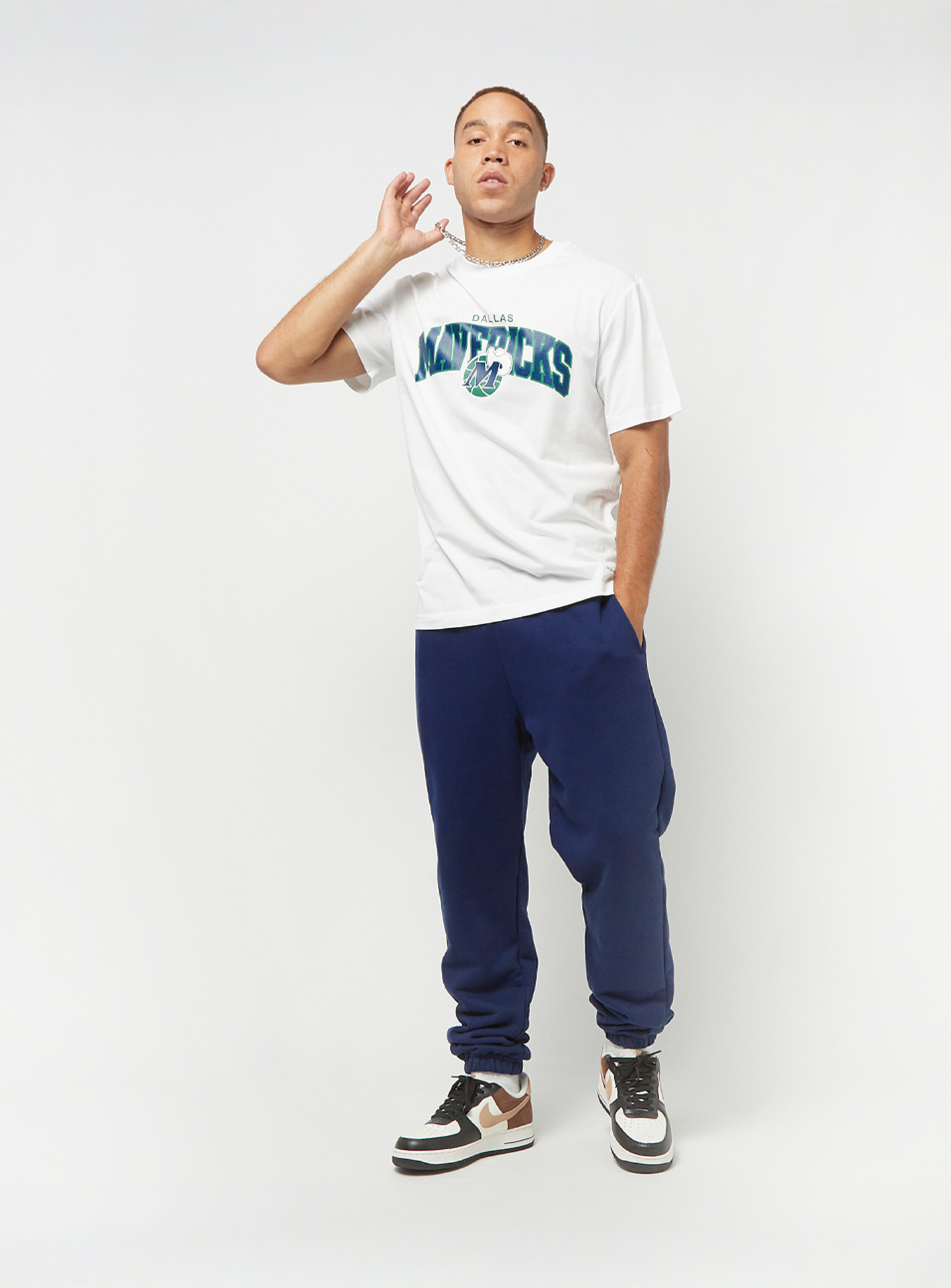 Mitchell & Ness, NBA Dallas Mavericks Table Top, white, Image 5 of 5