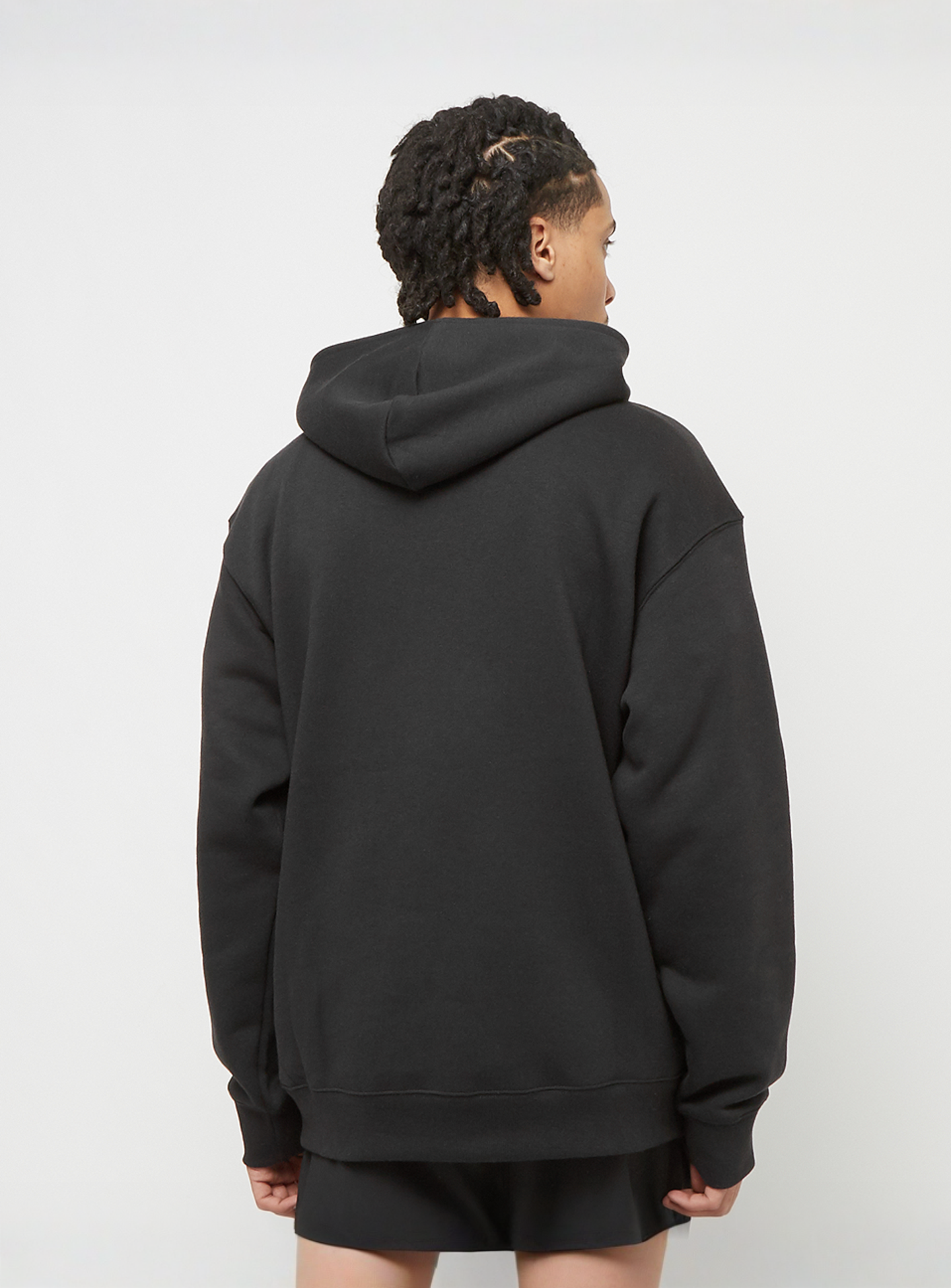 New Balance, Small Logo Brushed Hoodie, black, Image 2 of 4