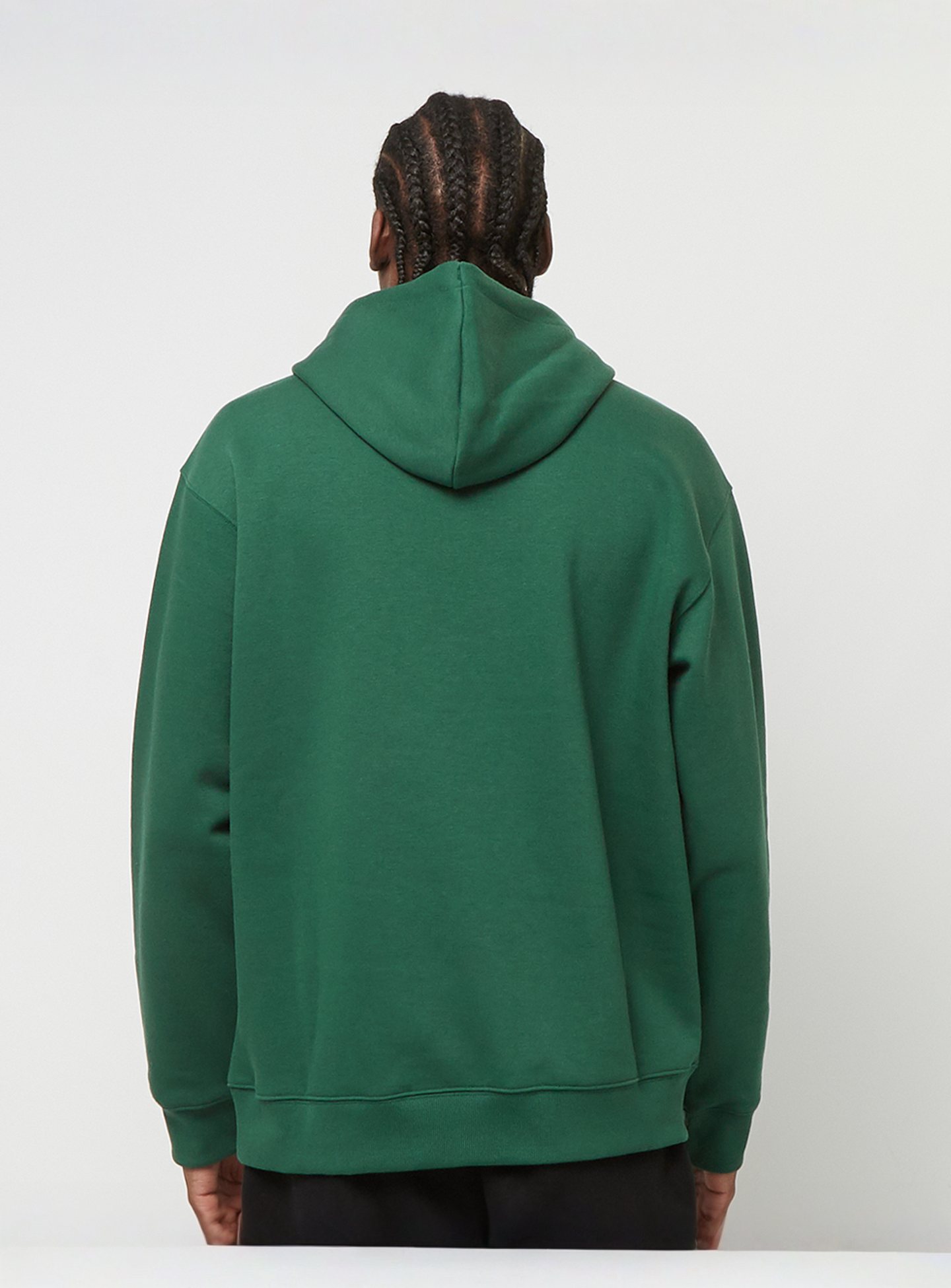 New Balance, Small Logo Brushed Hoodie, green, Image 2 of 4