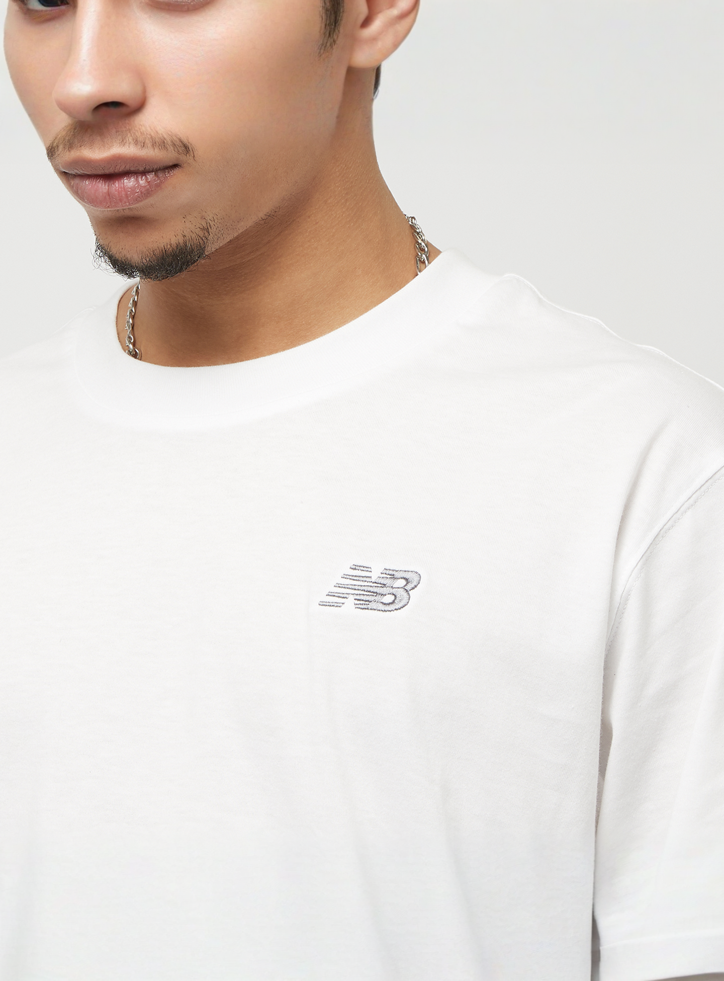 New Balance, Small Logo T-Shirt, white, Image 3 of 4