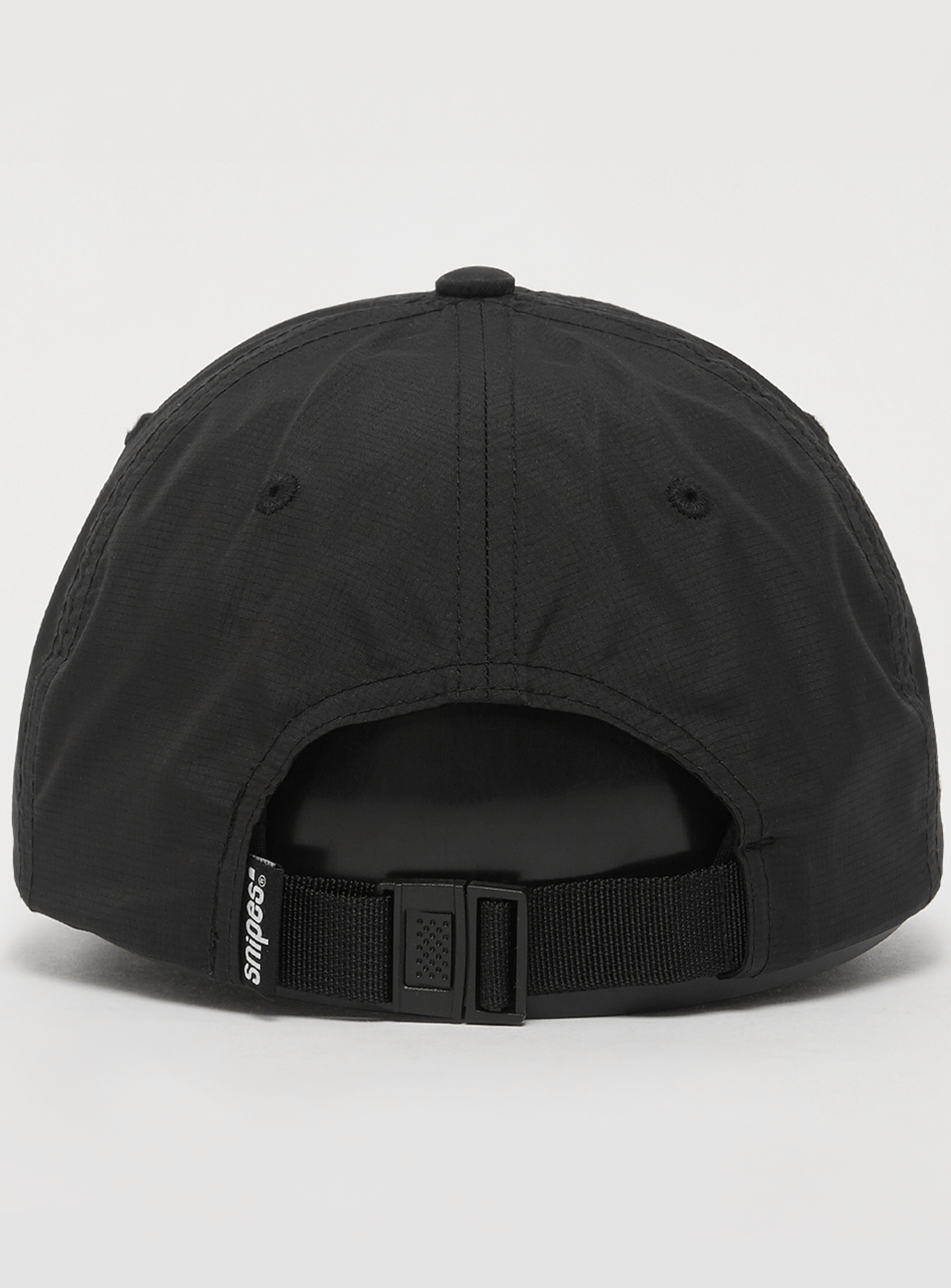 SNIPES, Basic Logo Ripstop Baseball Cap, black, Image 2 of 6