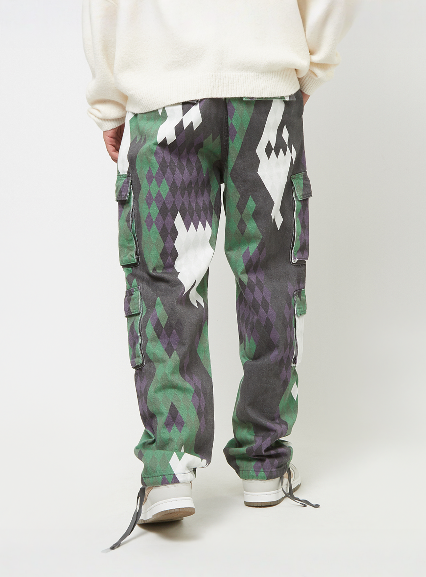 2Y STUDIOS, Kiran 4-Pocket Cargo Pants, green, Image 2 of 6