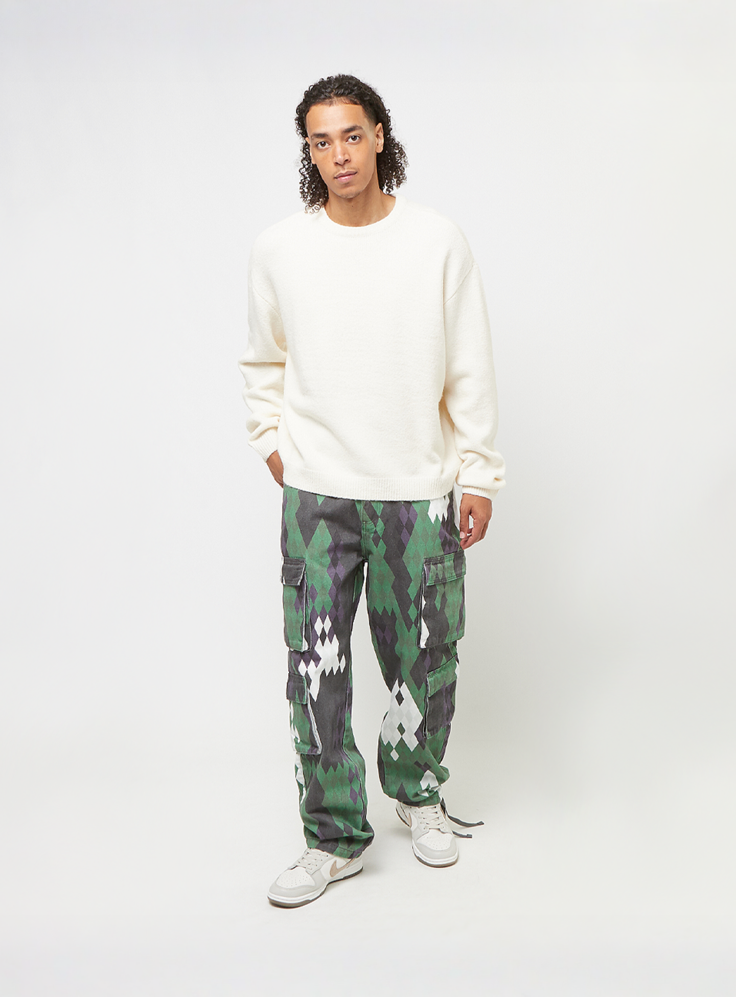 2Y STUDIOS, Kiran 4-Pocket Cargo Pants, green, Image 6 of 6