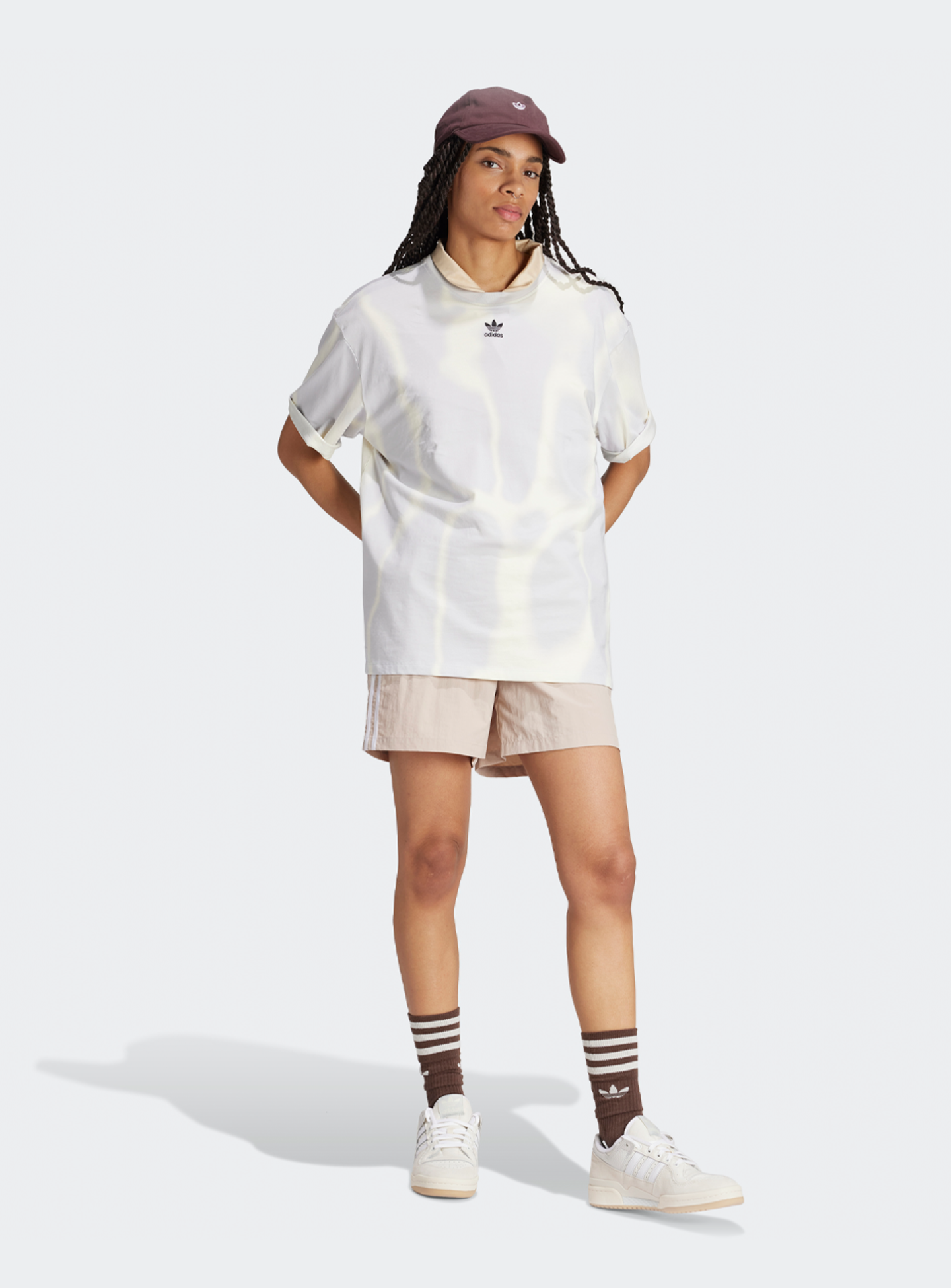 adidas Originals, 3-Streifen Cargo Short Summer Glow, beige, Image 5 of 5