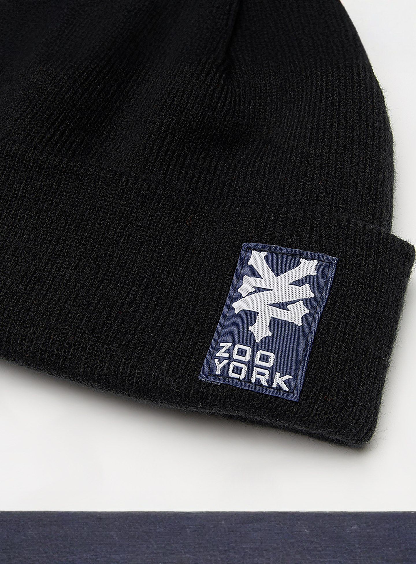 Zoo York, Classic Beanie, black, Image 3 of 4