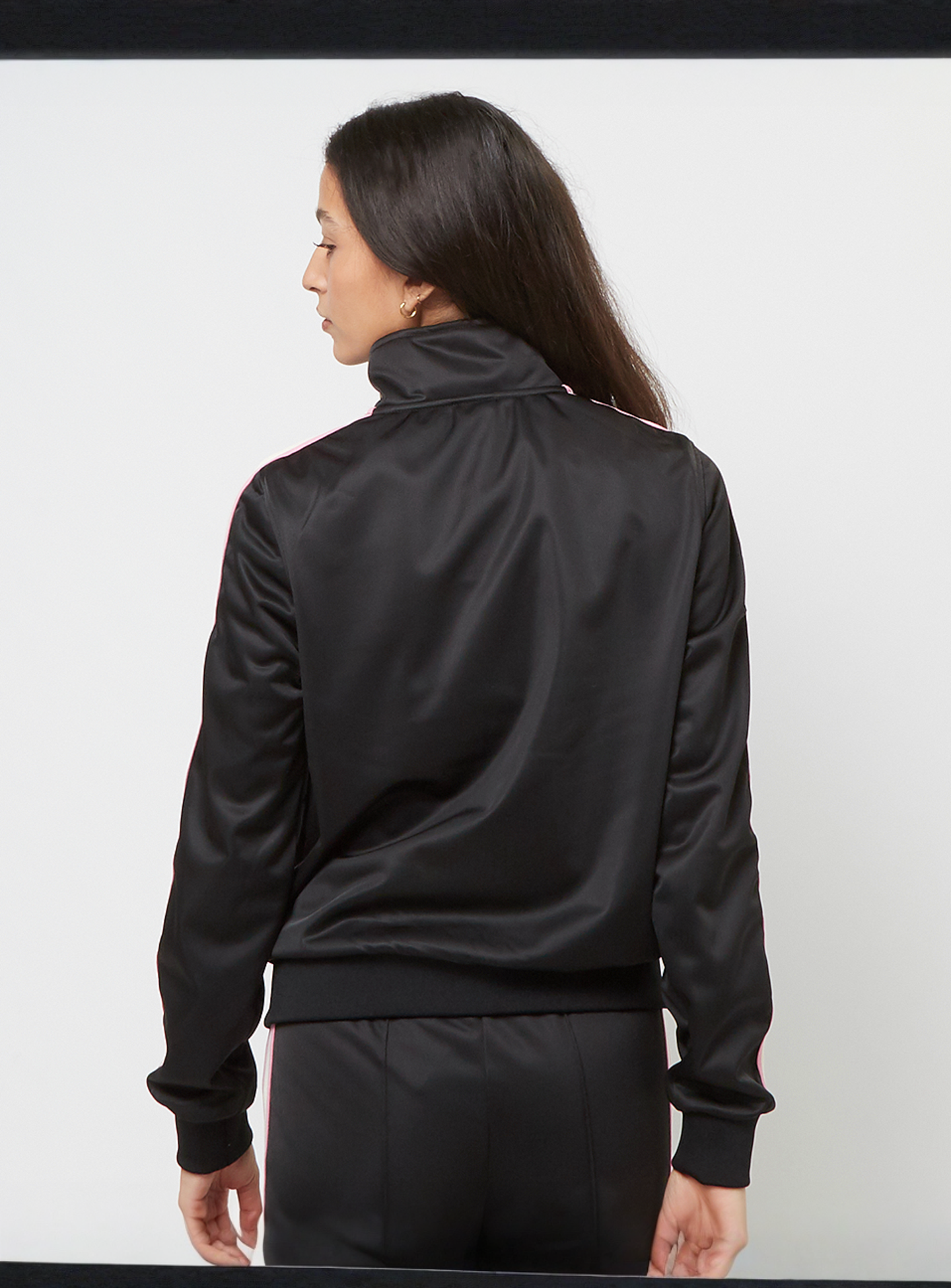 Urban Classics, Retro Track Jacke, black, Image 2 of 4