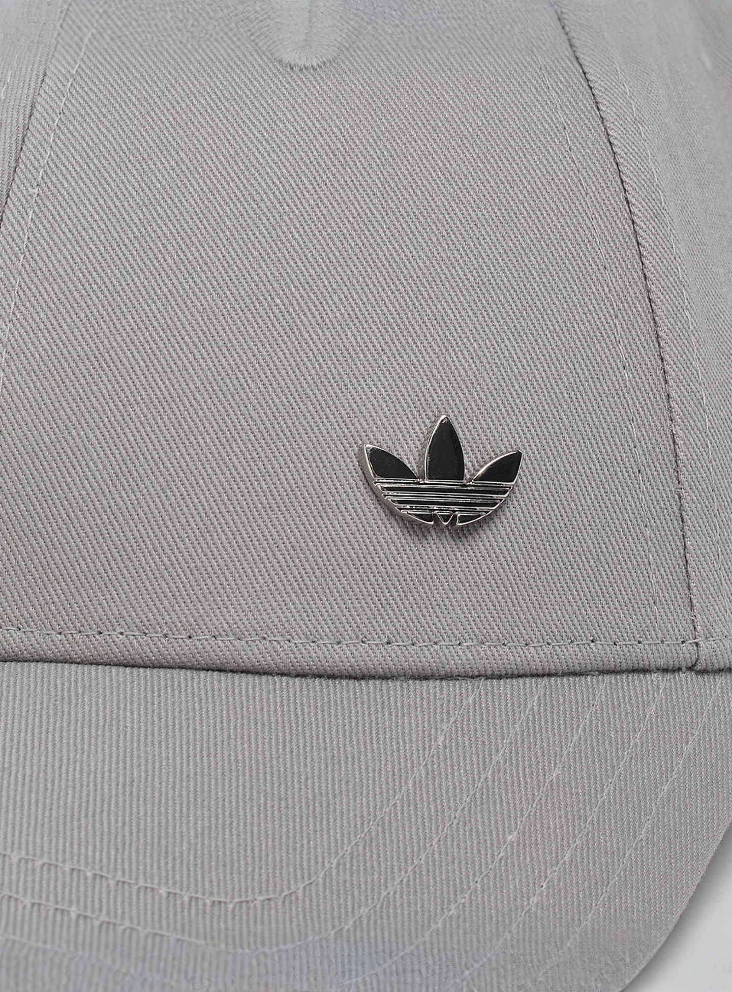 adidas Originals, adi Metal Baseball Cap, grey, Image 4 of 4