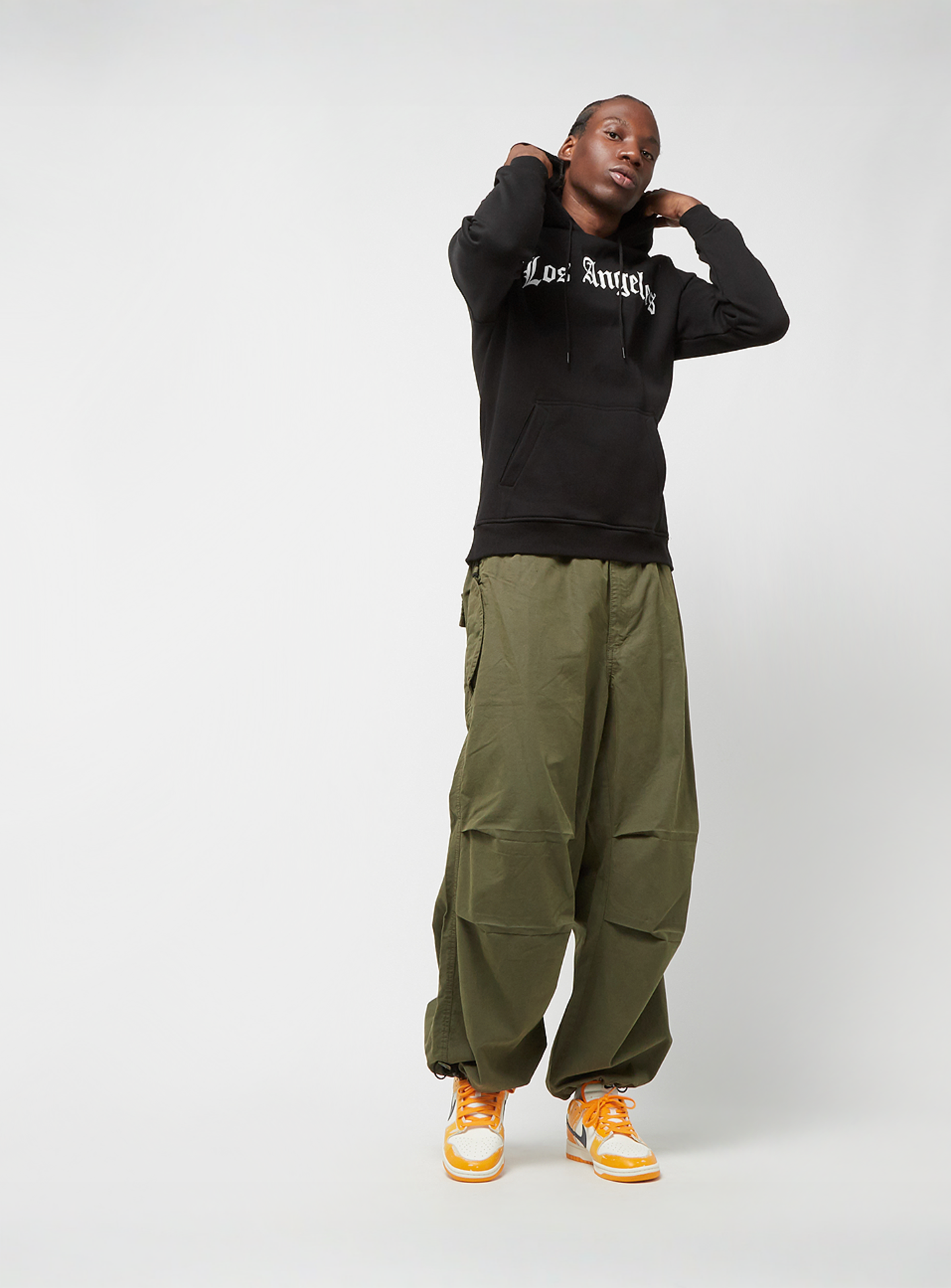 Mister Tee, Los Angeles Hoody, black, Image 4 of 4