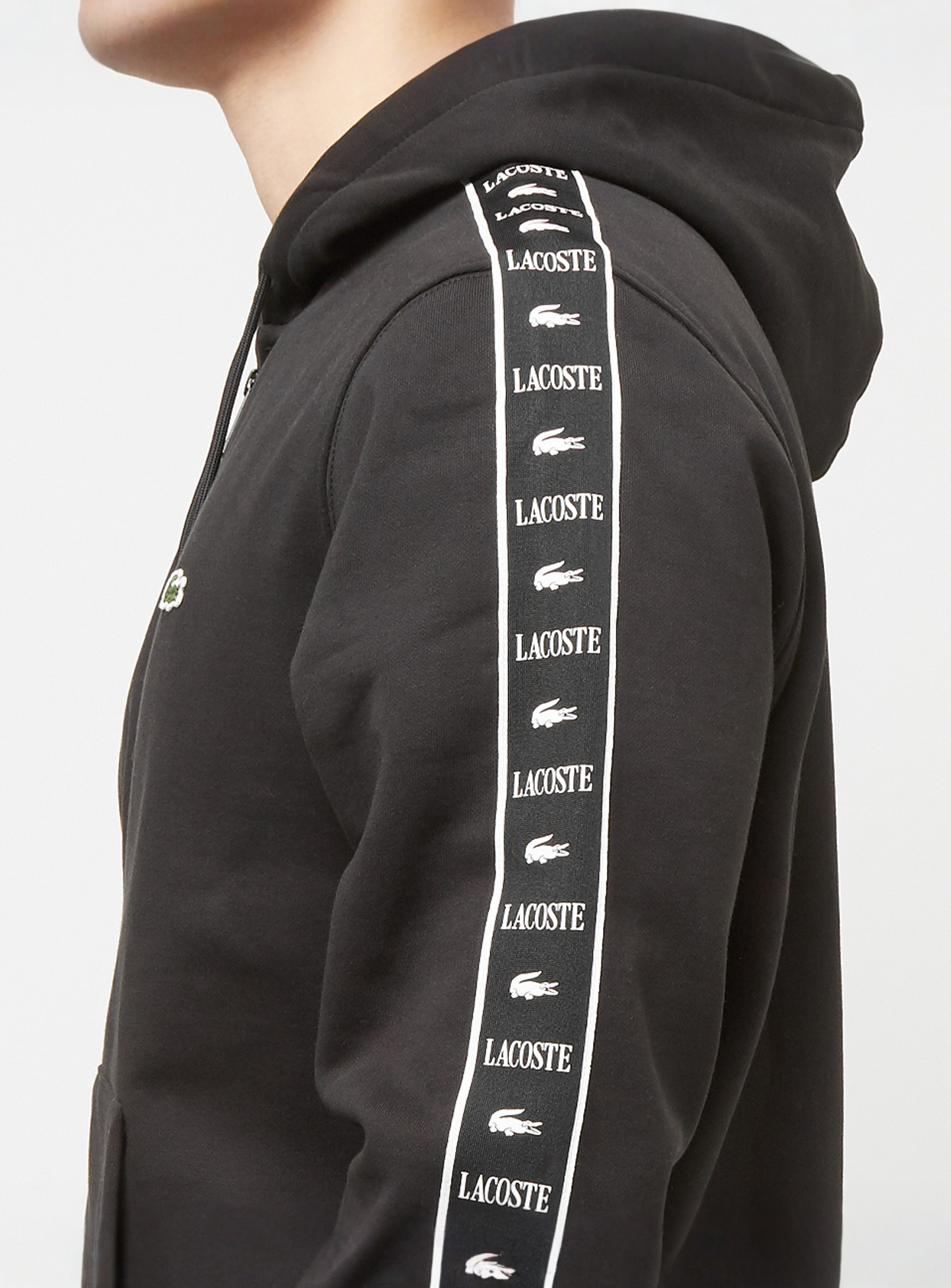 Lacoste, Sweatshirt, black, Image 4 of 6