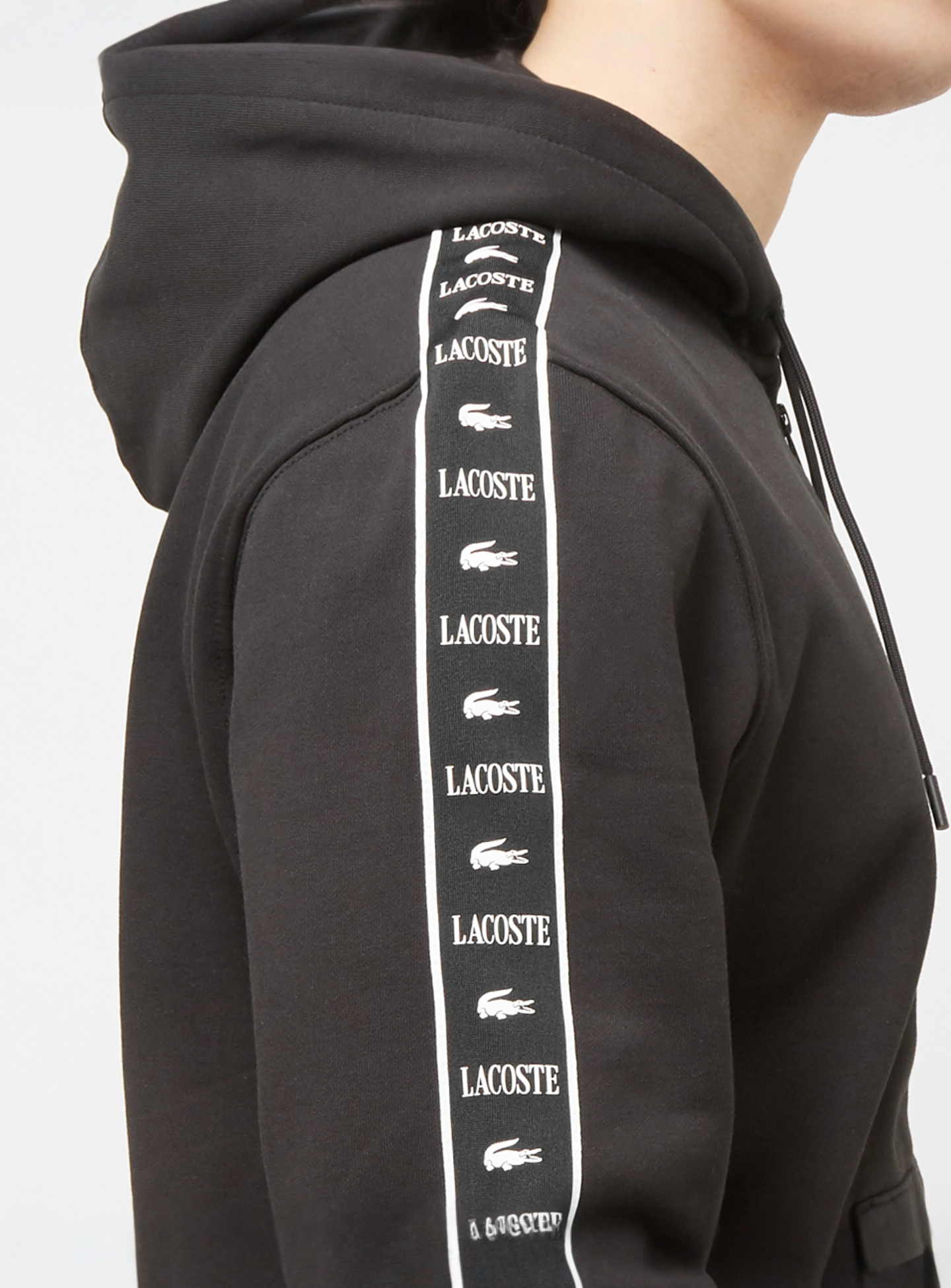 Lacoste, Sweatshirt, black, Image 5 of 6