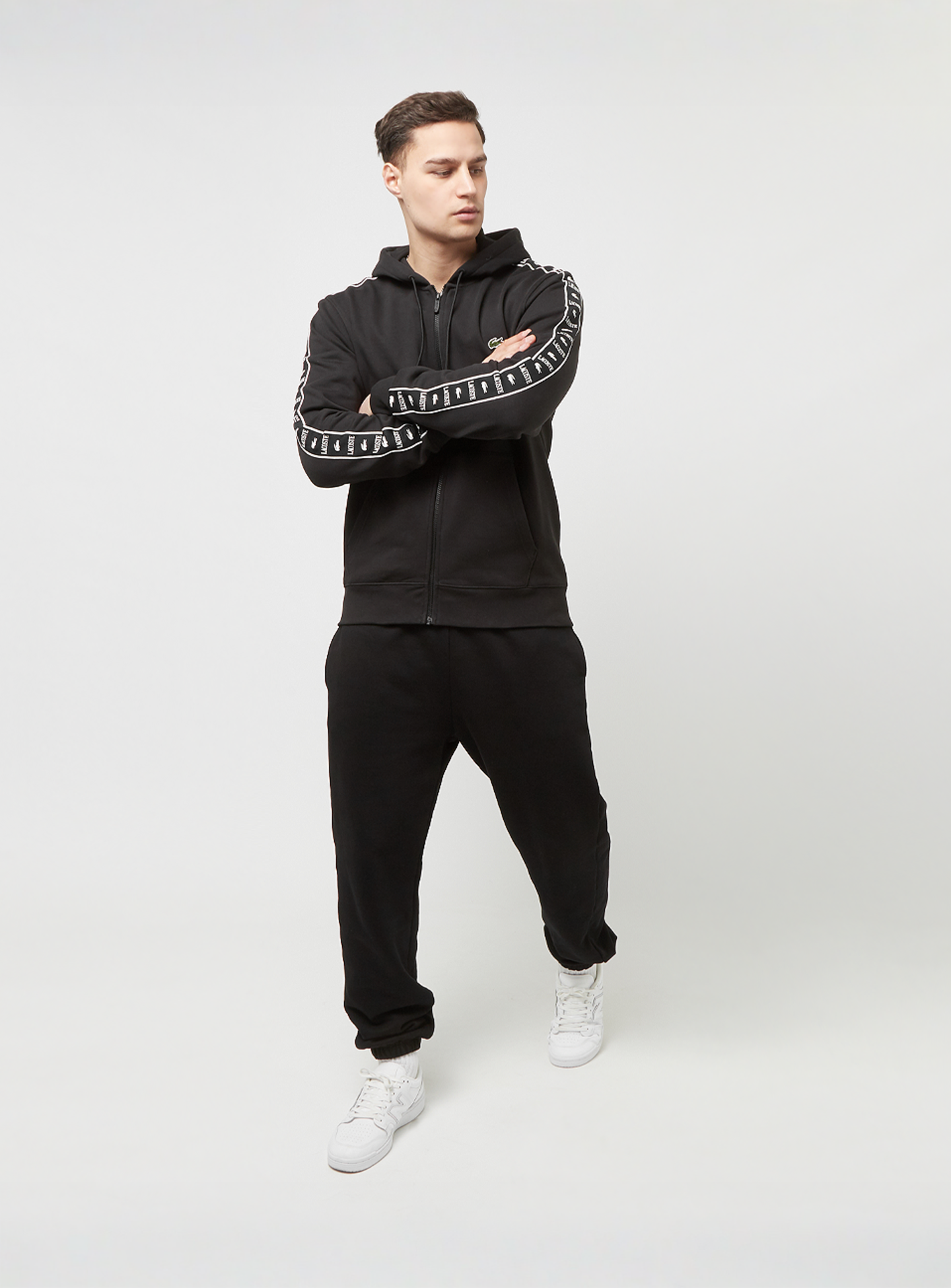 Lacoste, Sweatshirt, black, Image 6 of 6