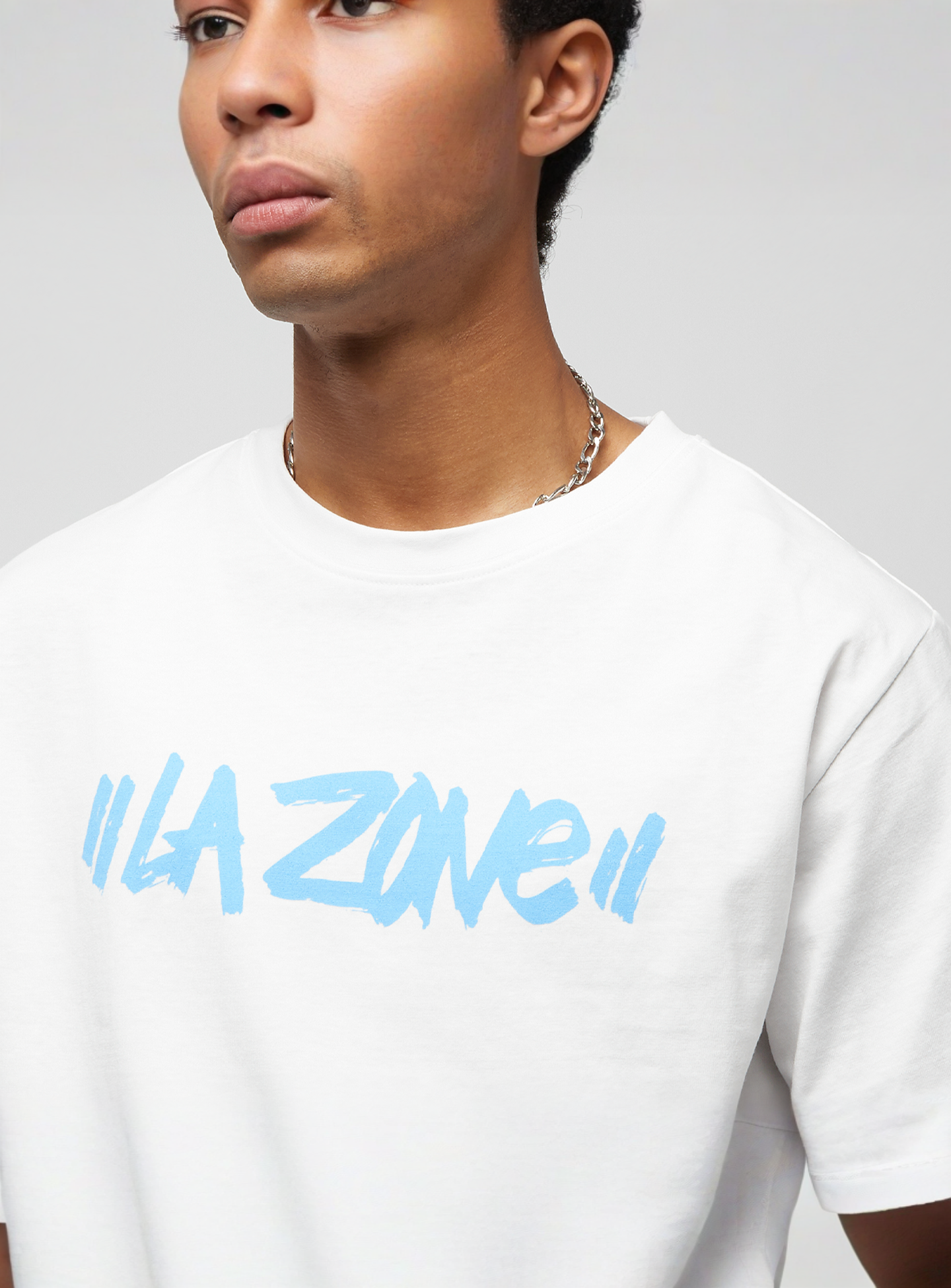 Mister Tee, La Zone Tee, white, Image 3 of 4